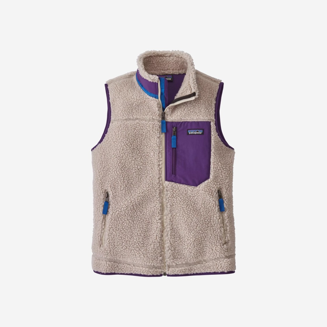 (W) Patagonia Classic Retro-X Fleece Vest Natural Purple 상세 이미지 1