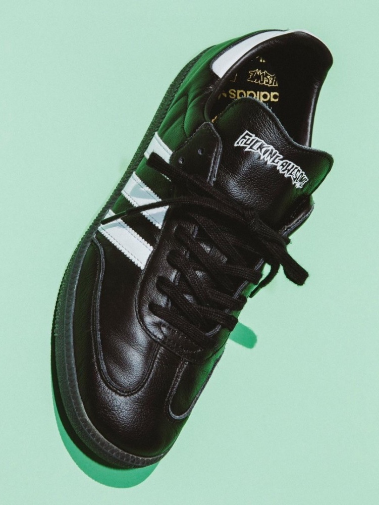 Adidas x Fucking Awesome Samba Core Black 착용 스타일