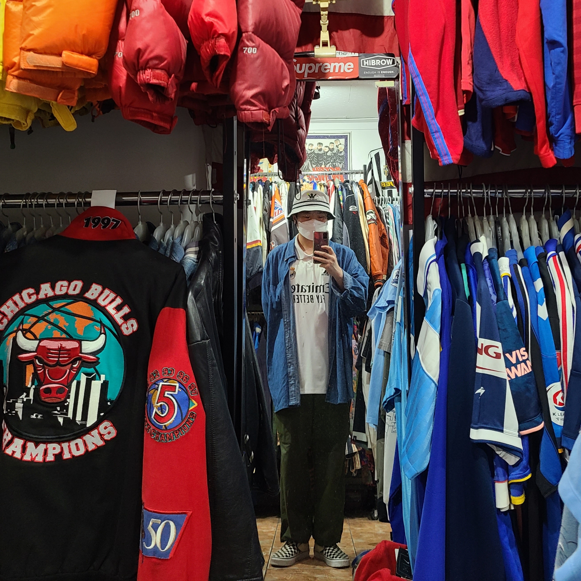 Adidas Real Madrid 2022/23 Home Jersey White - US Sizing (Non Marking Ver.) 착용 스타일