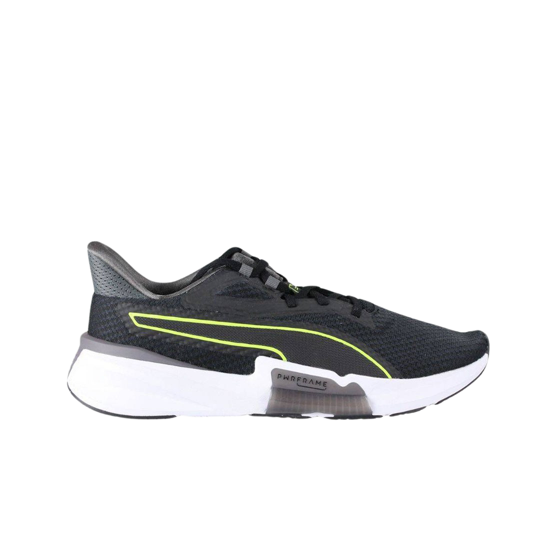 376049-08 Puma PWRFrame TR Black Lime
