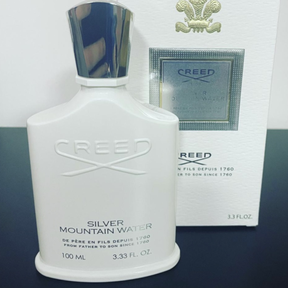 Creed Silver Mountain Water Eau De Parfum 100ml 착용 스타일
