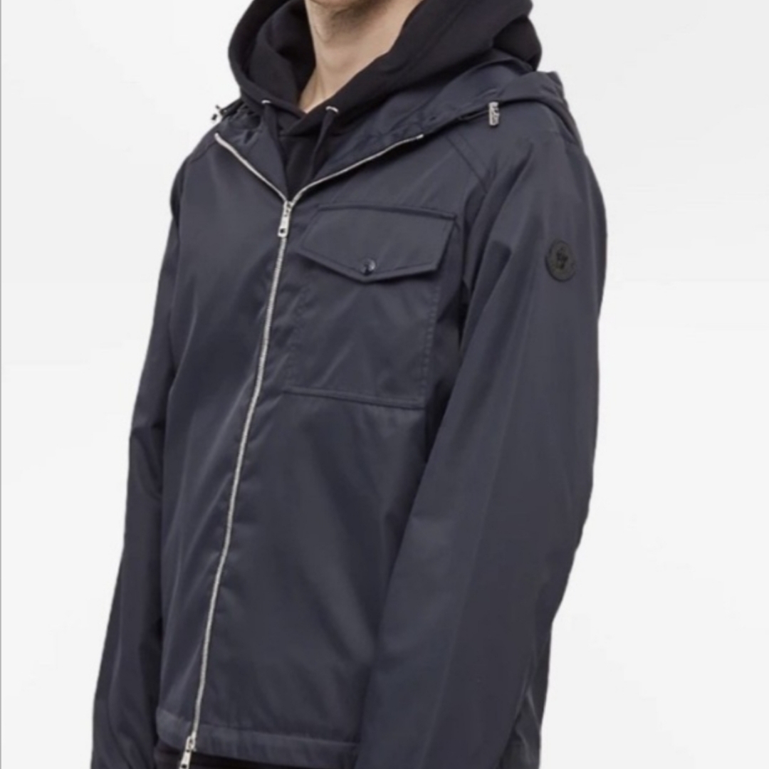 Moncler Nuytten Hooded Jacket Night Blue - 22SS 착용 스타일