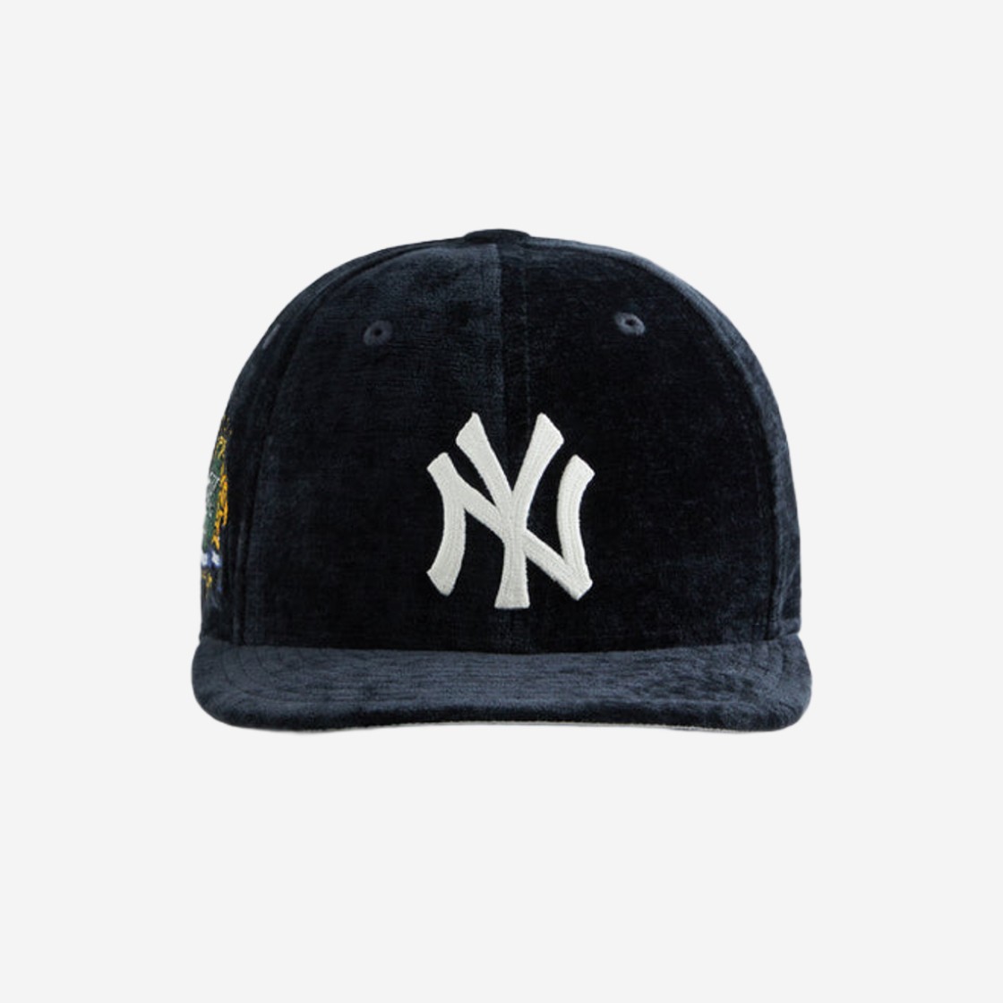 Kith x New Era New York Yankees Chenille Chainstitch 59FIFTY Low Profile Nocturnal 상세 이미지 1