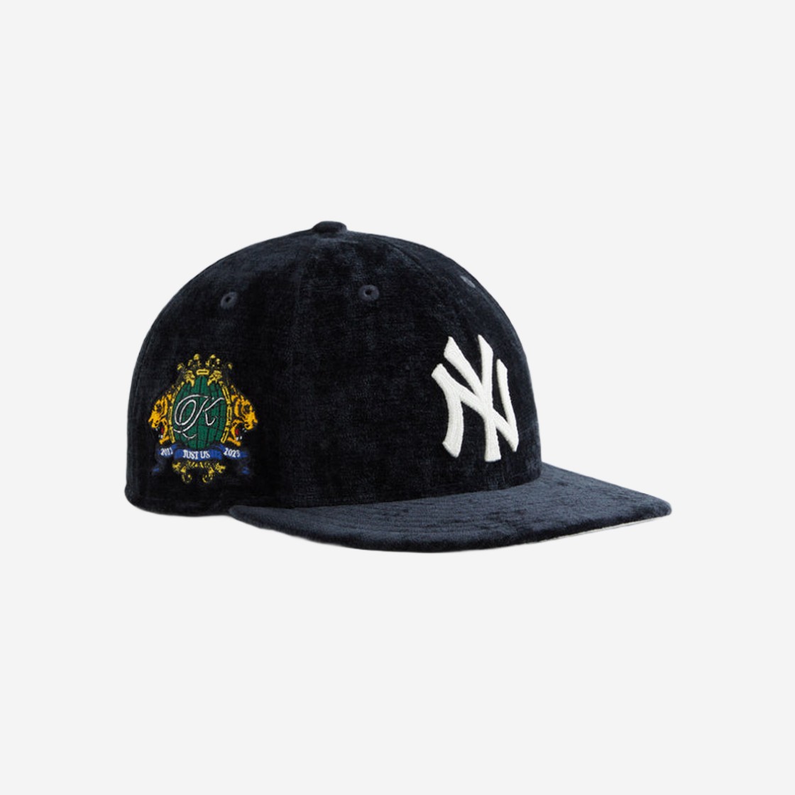 Kith x New Era New York Yankees Chenille Chainstitch 59FIFTY Low Profile Nocturnal 상세 이미지 2