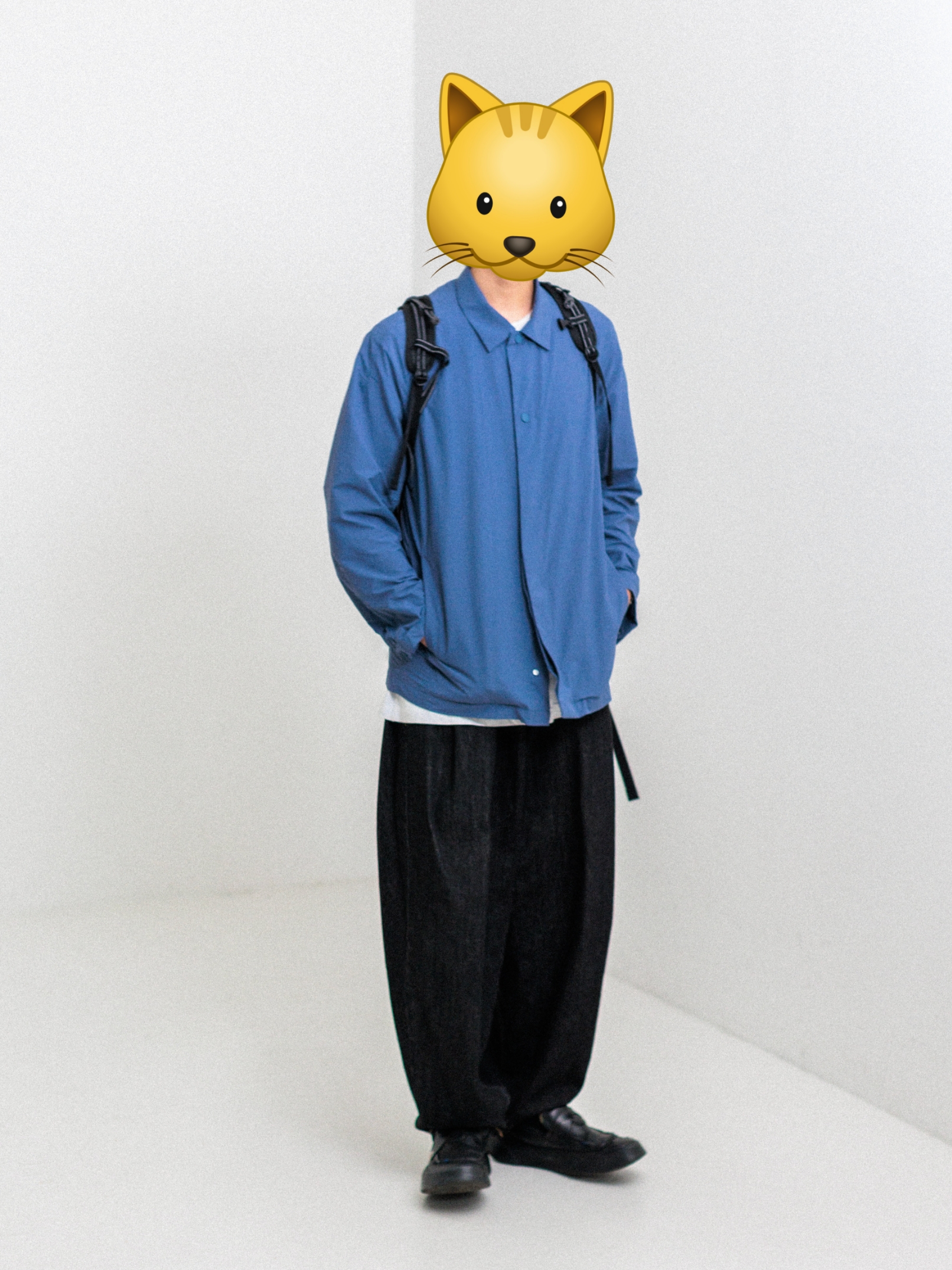Camper x Ader Error Proto-743-S Black Leather Shoes 착용 스타일 - 3
