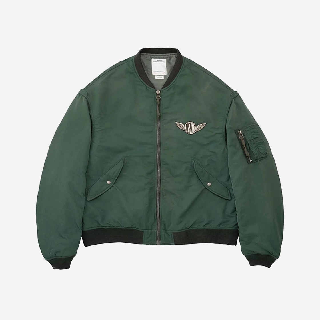 Visvim Thorson Marque Jacket Green - 23SS 상세 이미지 1