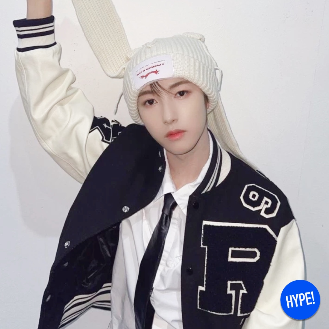 Charles Jeffrey Loverboy Chunky Rabbit Beanie Pink, Charles Jeffrey Loverboy Chunky Rabbit Beanie Ecru 착용 스타일 - 3