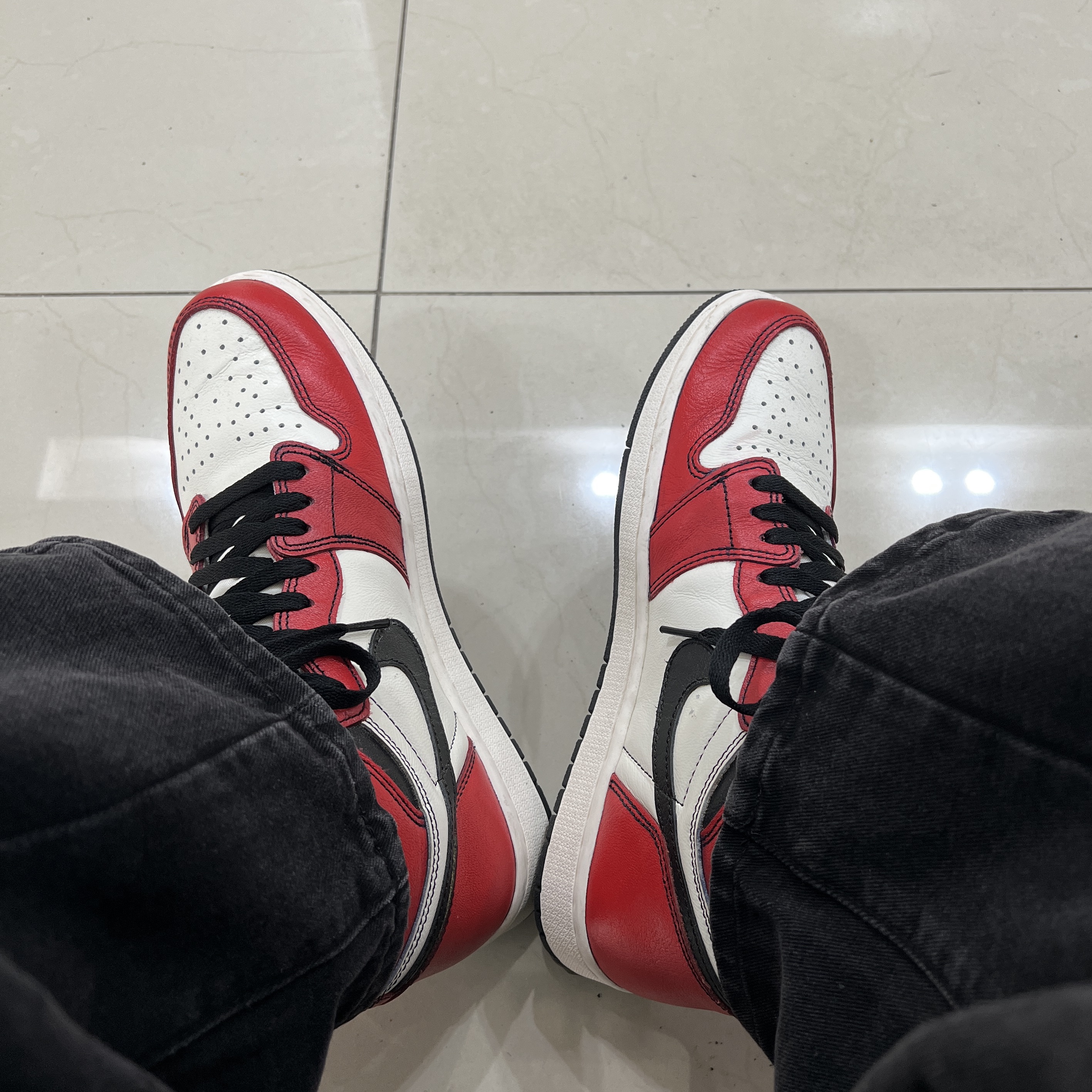 Jordan 1 Retro High OG Defiant SB LA to Chicago 착용 스타일