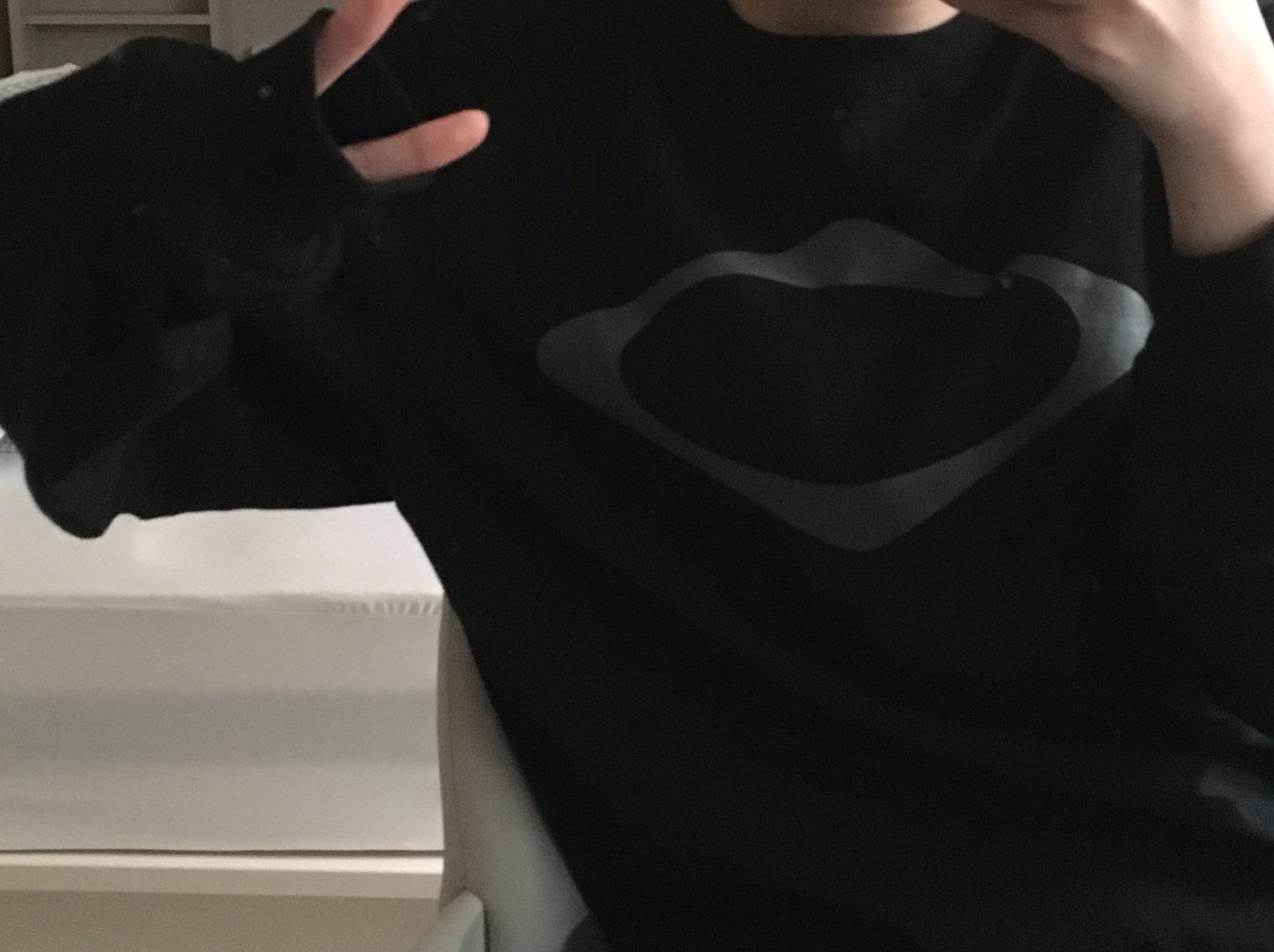 Mischief Rhombus Long Sleeve Black 착용 스타일 - 3