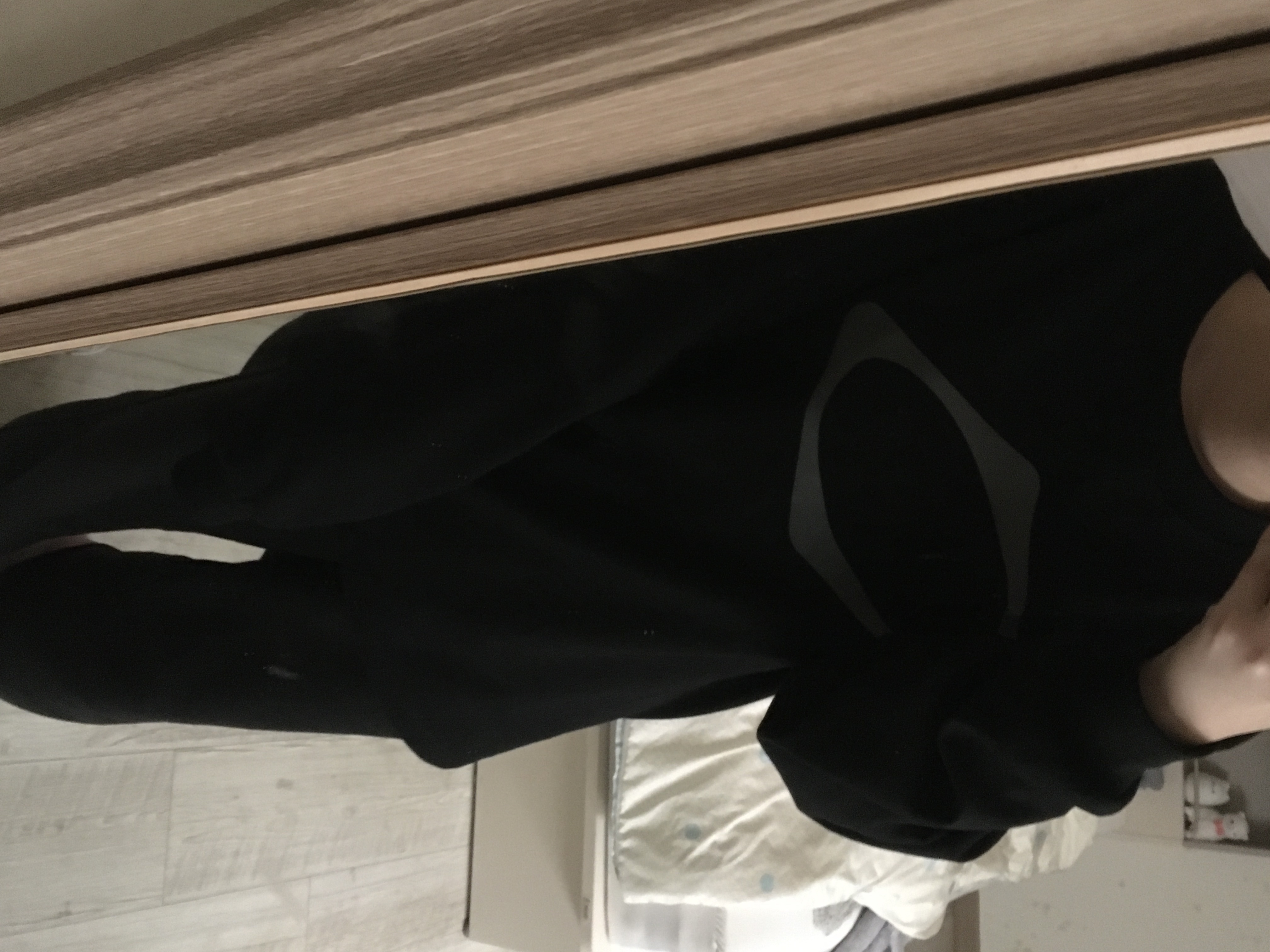 Mischief Rhombus Long Sleeve Black 착용 스타일 - 2