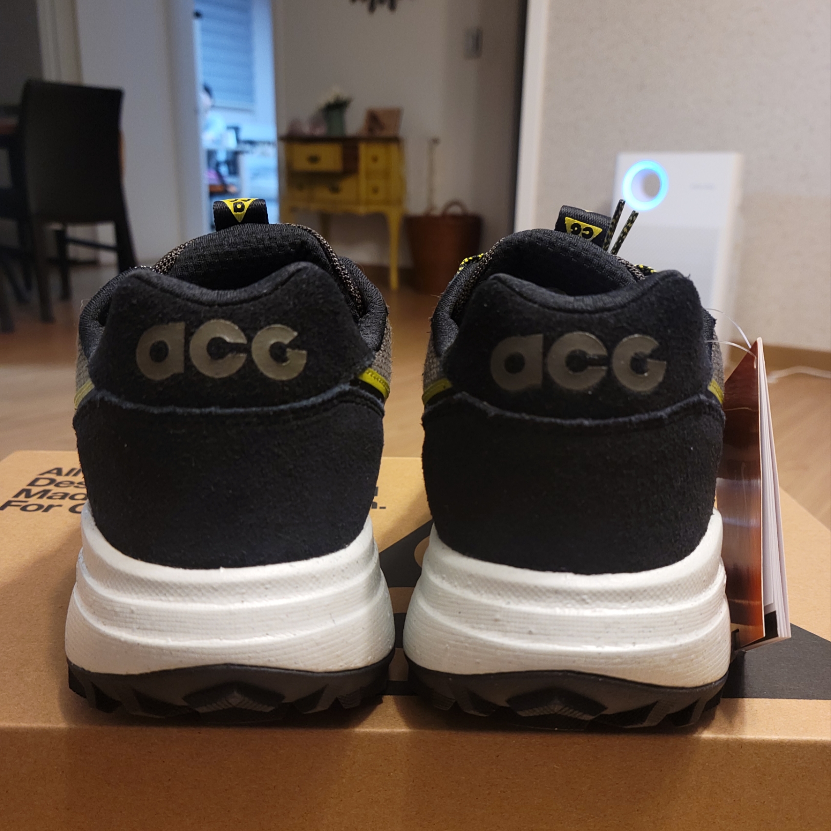 Nike ACG Lowcate Black Moss 착용 스타일 - 5