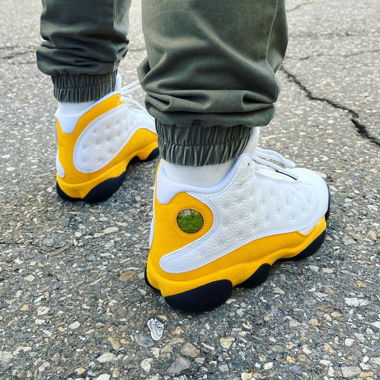 Jordan 13 Retro Del Sol 착용 스타일 - 2