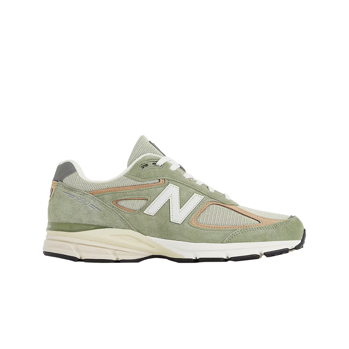 뉴발란스 990v4 메이드 인 USA 올리브 인센스(New Balance 990v4 Made in USA Olive Incense)