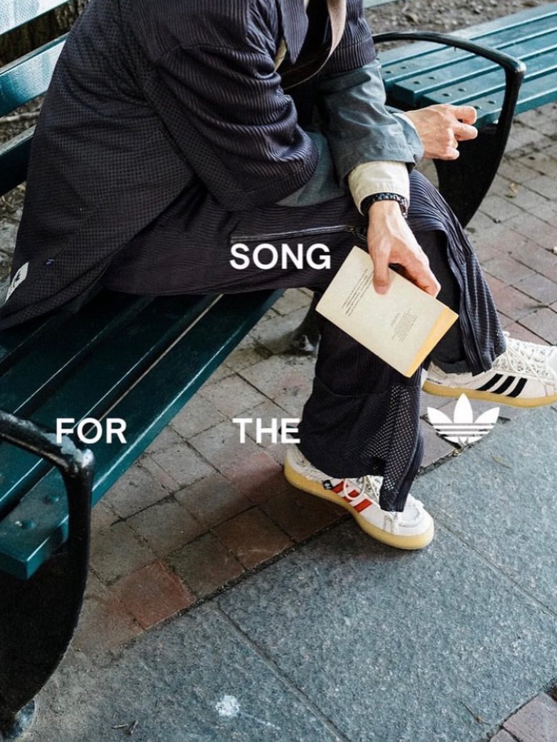 Adidas x Song for the Mute Campus 80s Bliss Core Black 착용 스타일 - 2