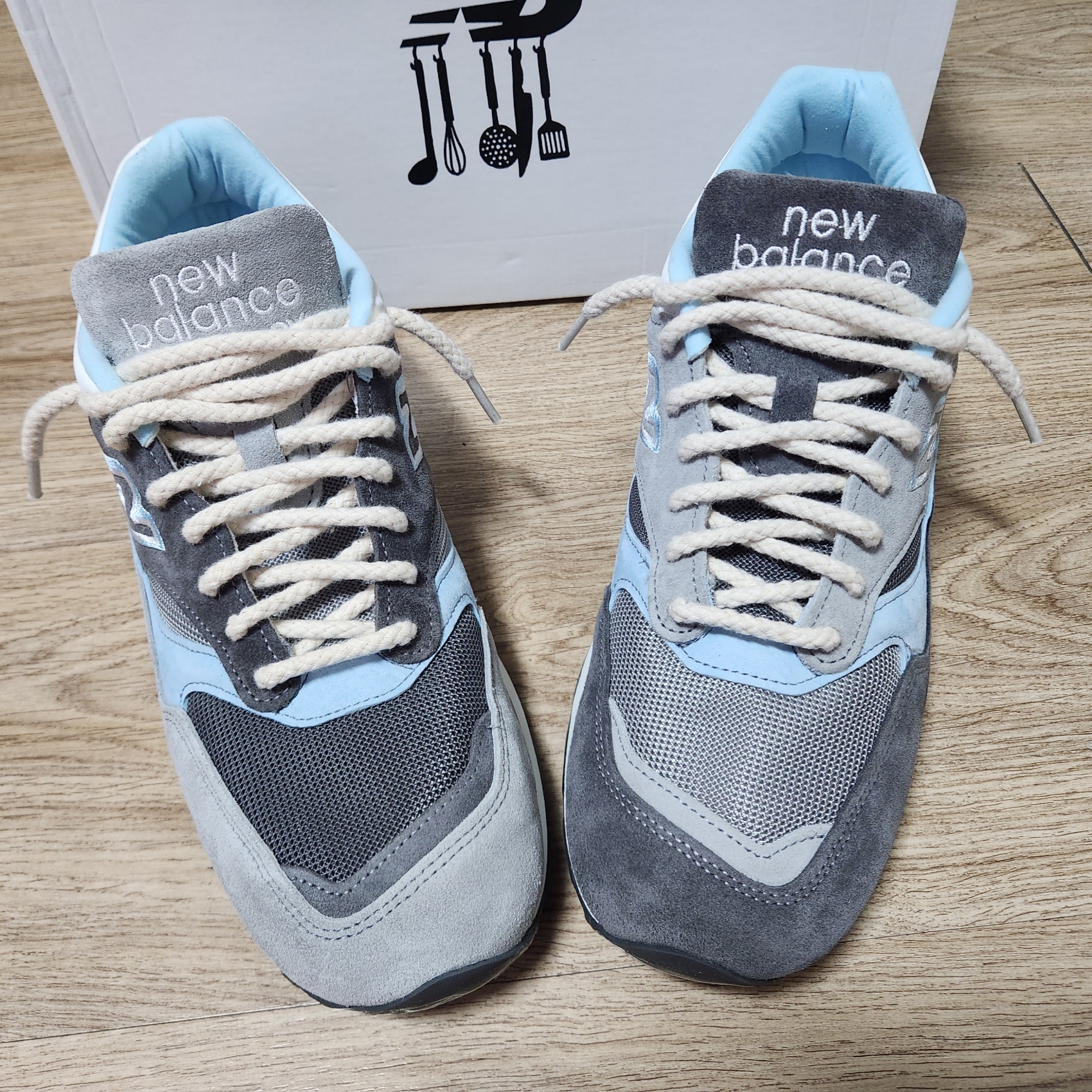 New Balance x Paperboy Paris x Beams 1500 Made in UK Ice Boy 착용 스타일 - 5