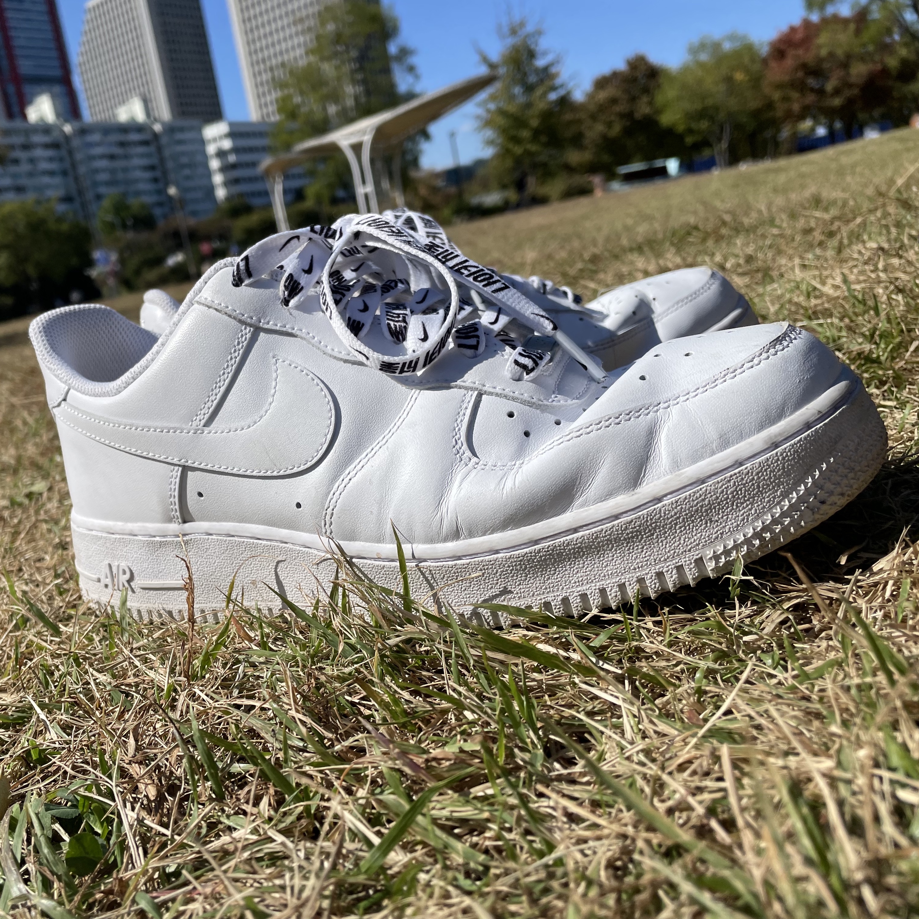 Nike Air Force 1 '07 Low White 착용 스타일