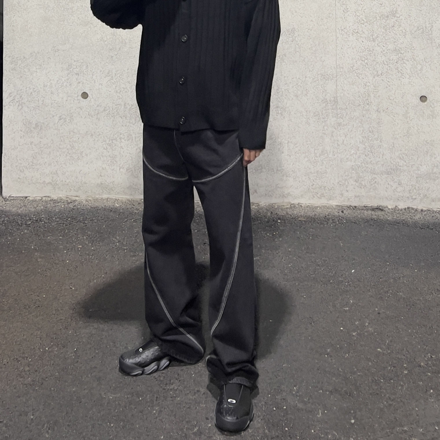 Oakley Factory Team x Brain Dead Flesh Black Ostrich 착용 스타일 - 4