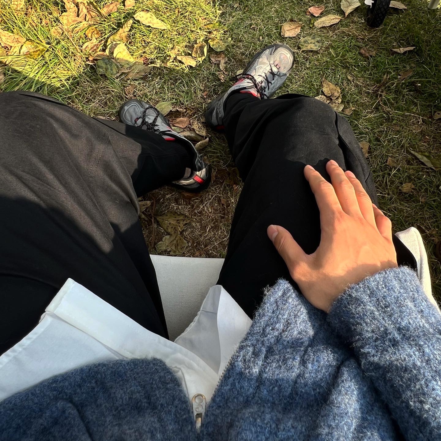 New Balance 503 Black 착용 스타일 - 5