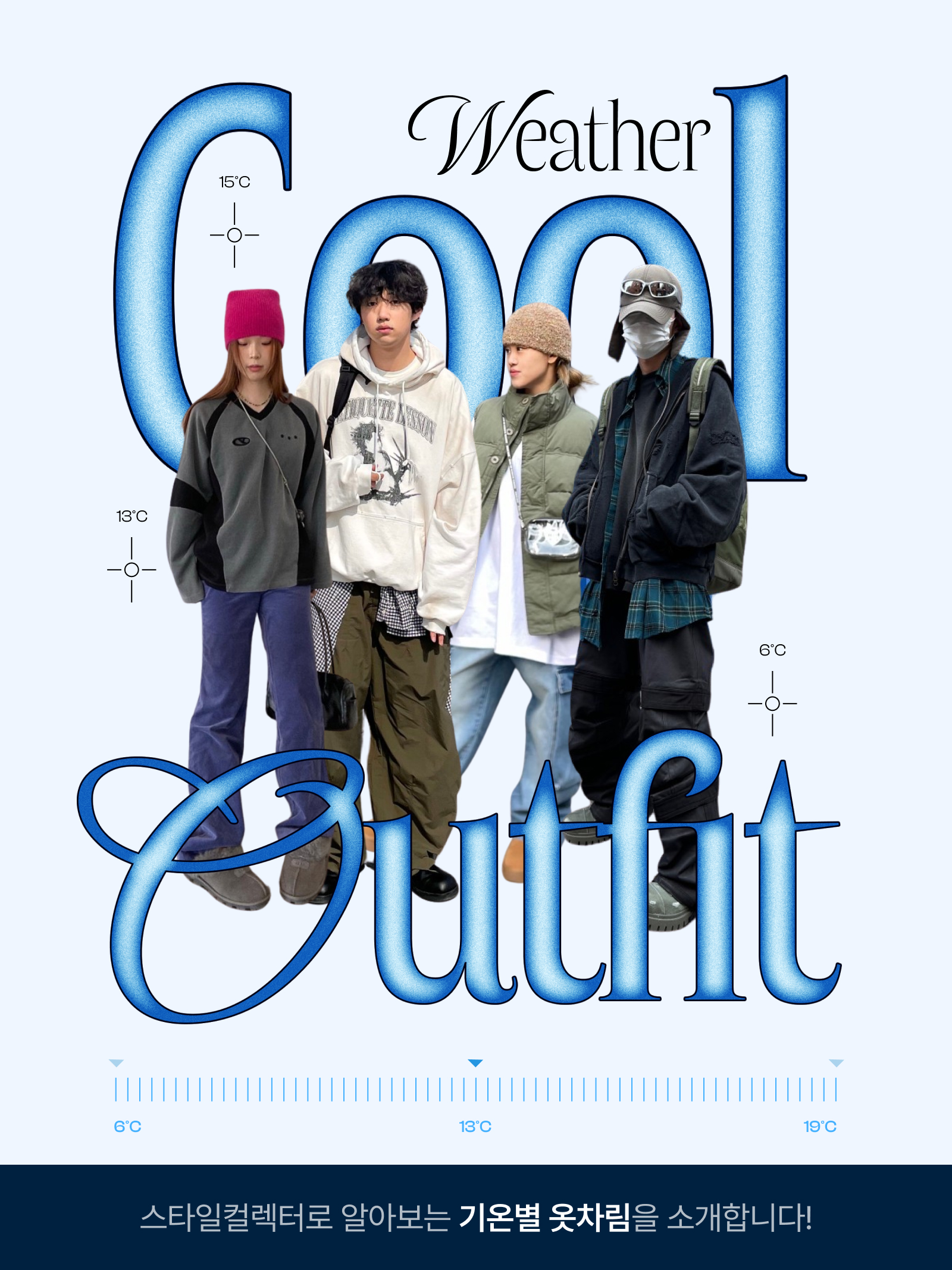 Project G/R x Atmos Etiquette Lesson Vintage Washed Hoodie White, Nike x Stussy NRG ZR Fleece Crewneck Black - US/EU 착용 스타일 - 1