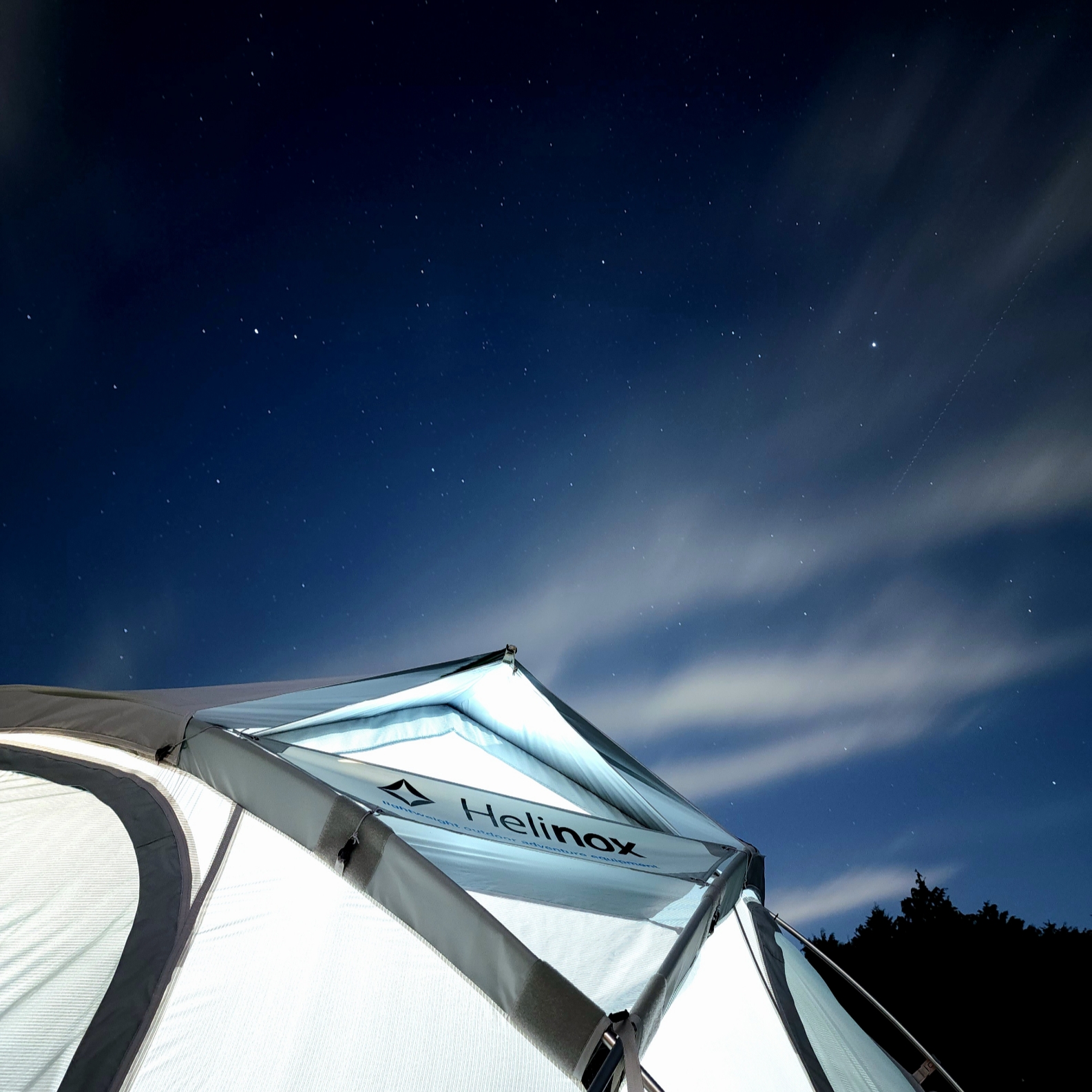 Helinox Nona Dome 4.0 Raw White 착용 스타일 - 1