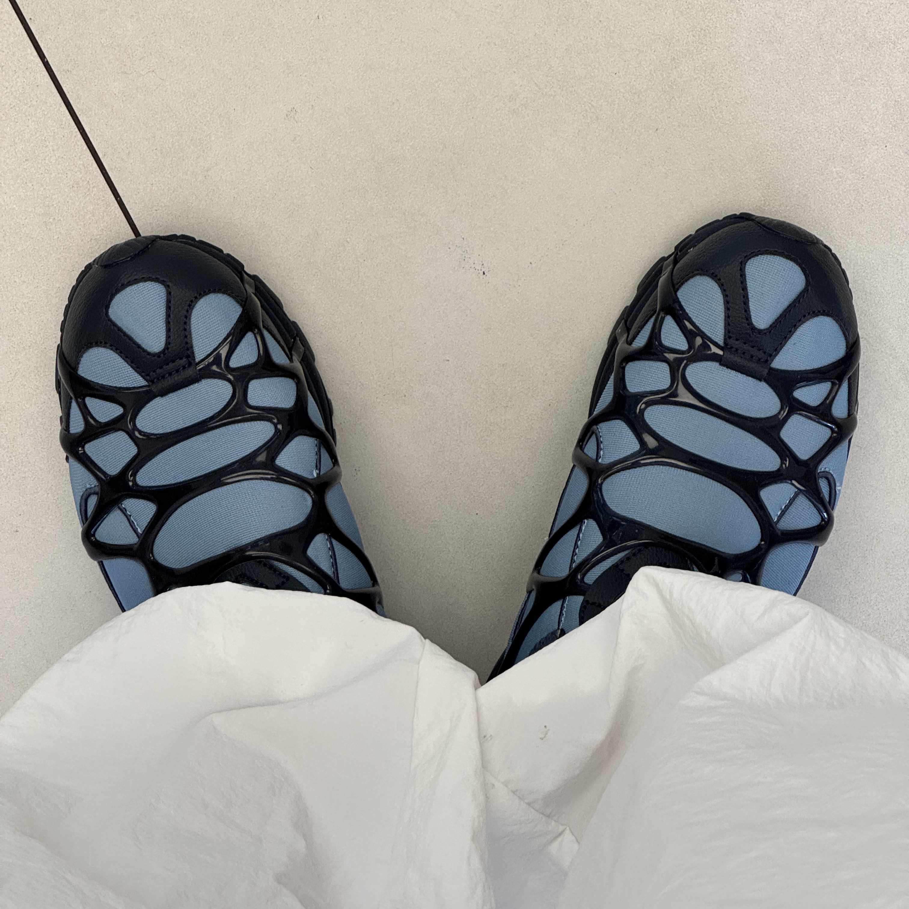 Nike Air Kukini Worn Blue Obsidian 착용 스타일 - 1