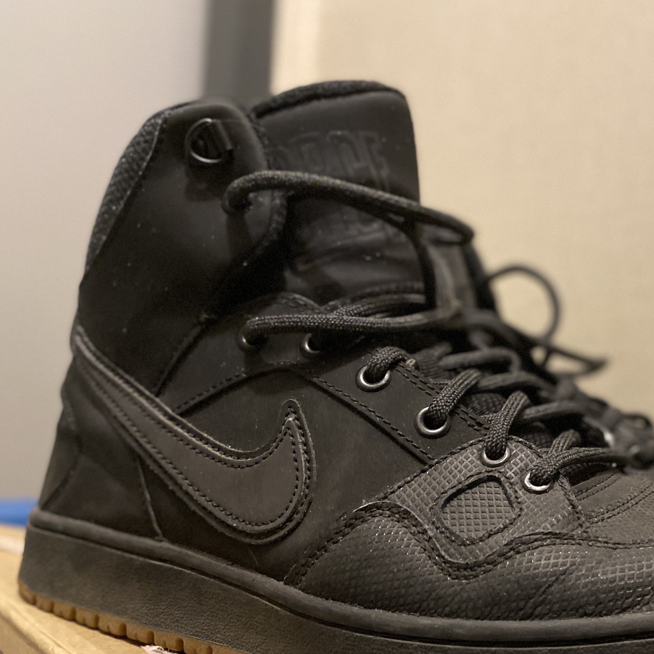 Nike Son of Force Mid Winter Wheat 착용 스타일