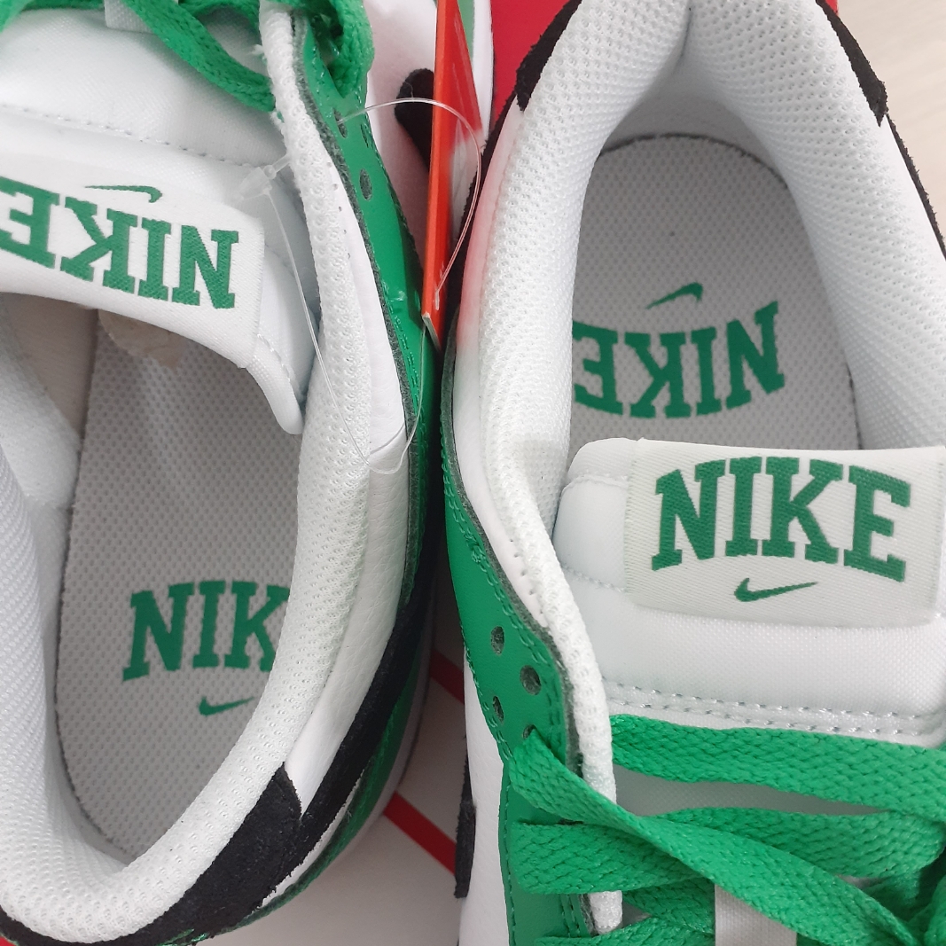 Nike Dunk Low White Green 착용 스타일