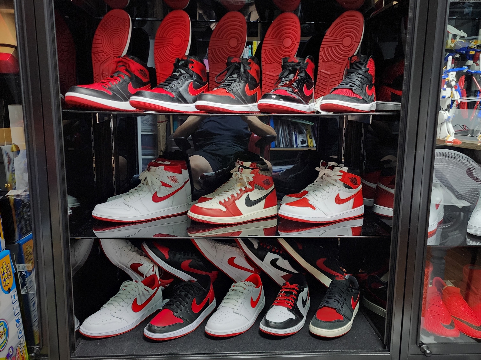 Jordan 1.5 Retro Bred, Jordan 1 Retro High OG Bred Banned 2016 착용 스타일 - 5