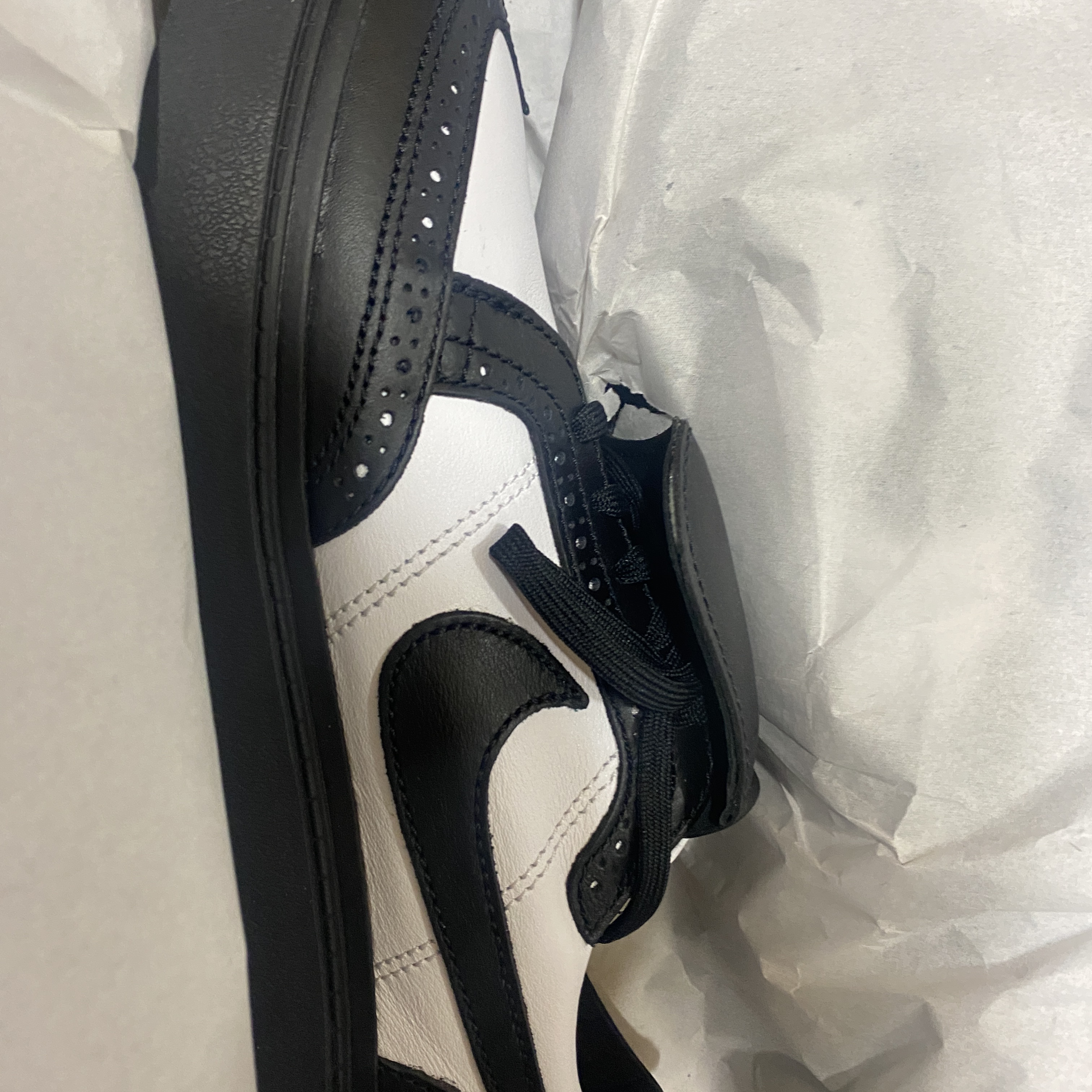 Nike x Peaceminusone Kwondo1 Black and White 착용 스타일 - 3
