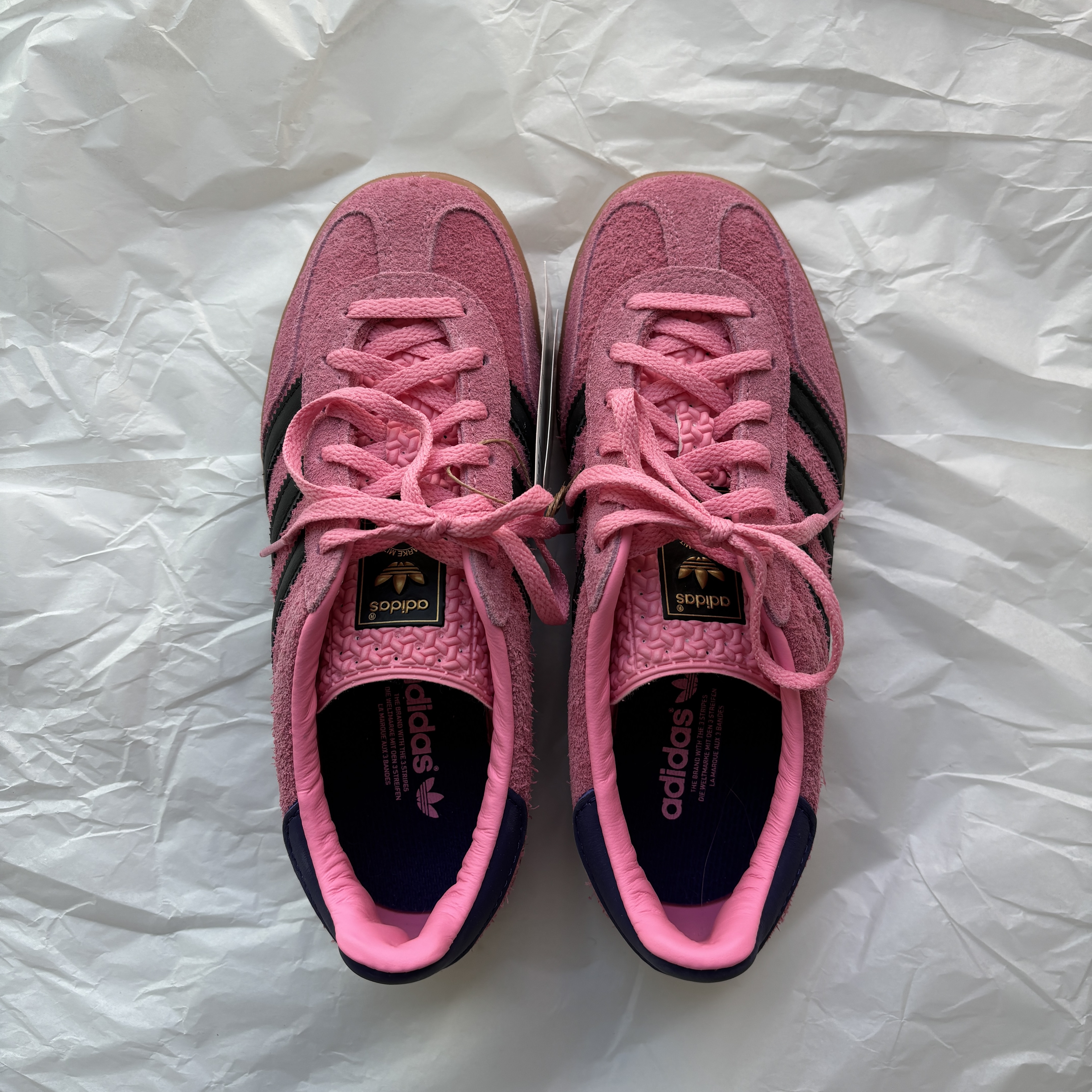 (W) Adidas Gazelle Indoor Bliss Pink 착용 스타일