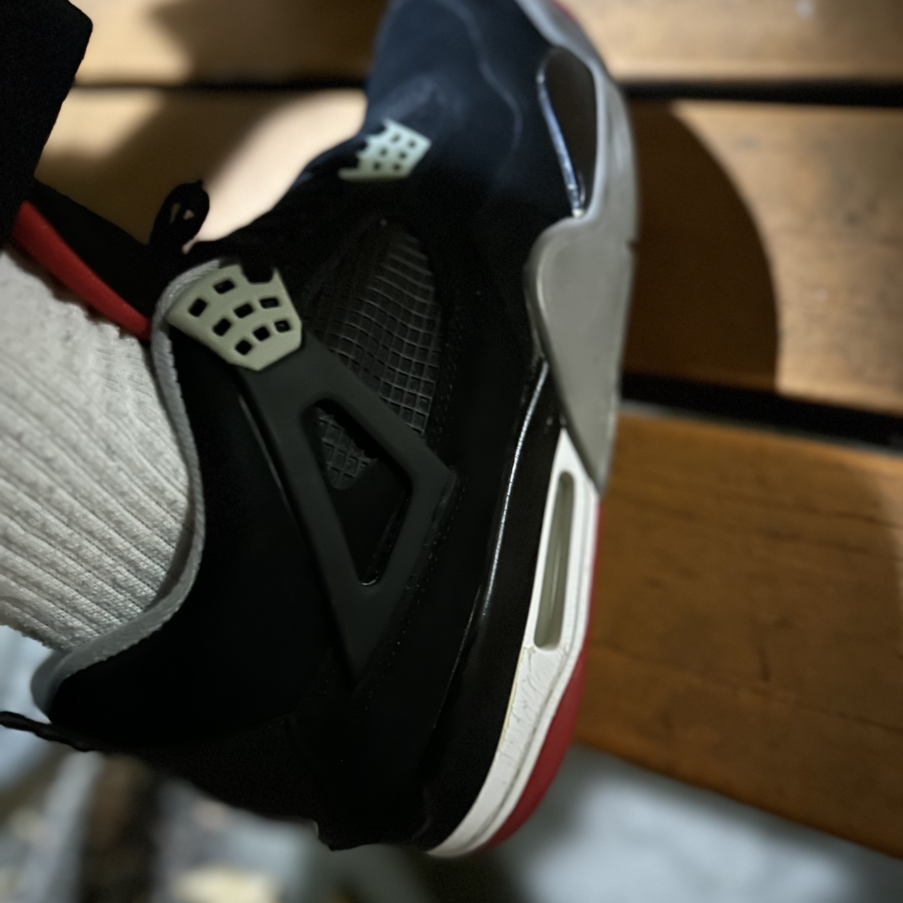 Jordan 4 Retro Black Cement 2012 착용 스타일 - 3