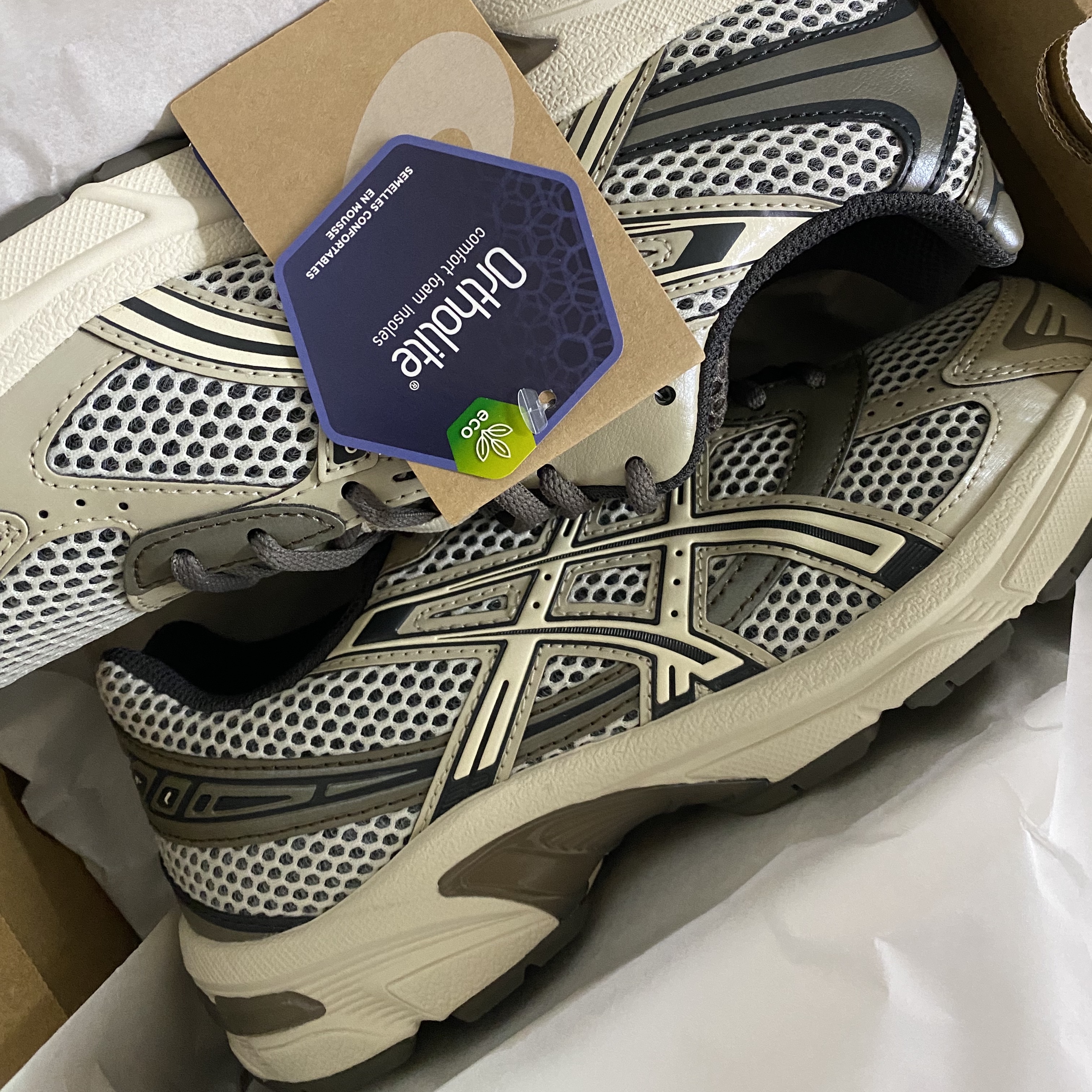 Asics Gel-1130 Birch Dark Taupe - Korea Exclusive 착용 스타일