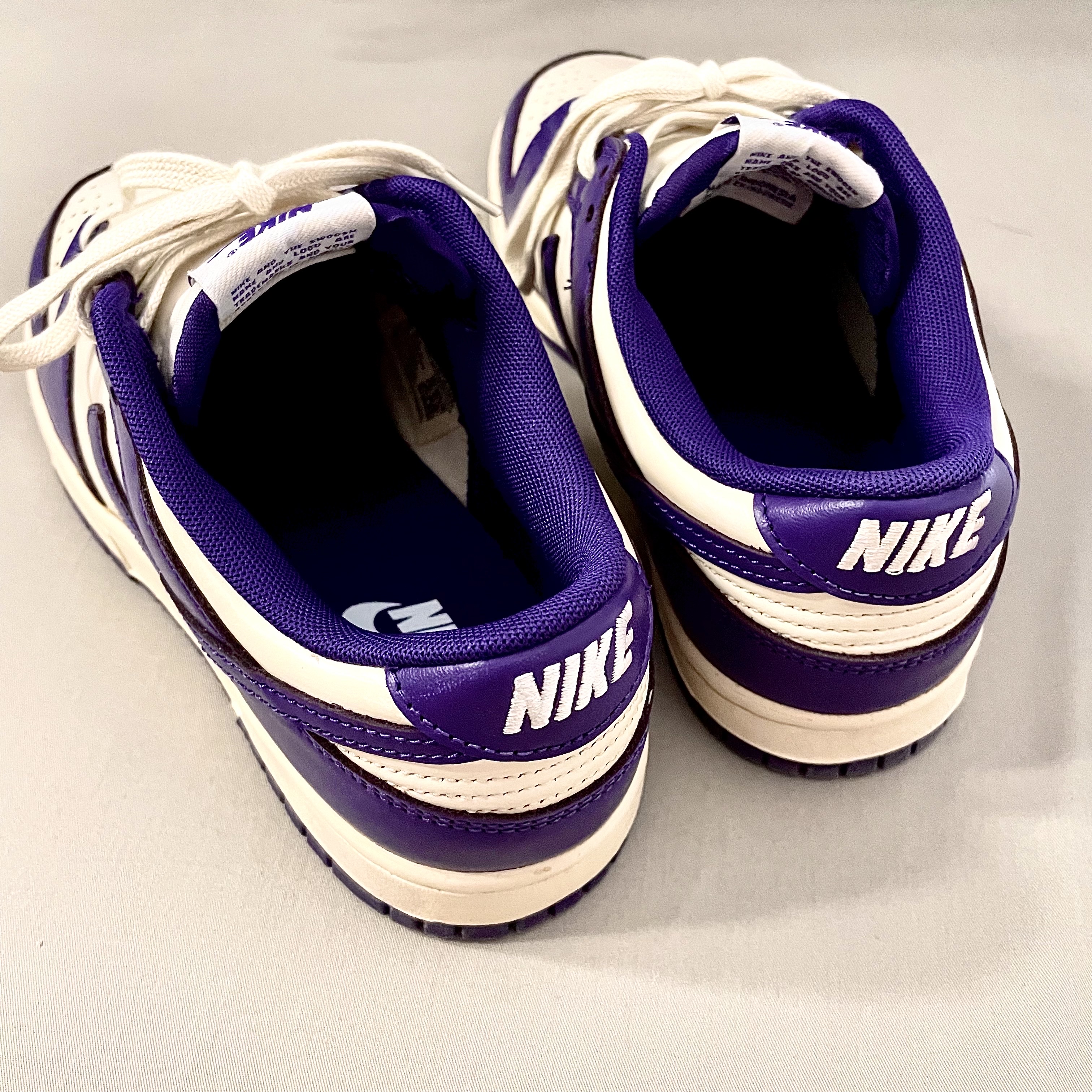 Nike Dunk Low Retro Championship Court Purple 착용 스타일 - 2