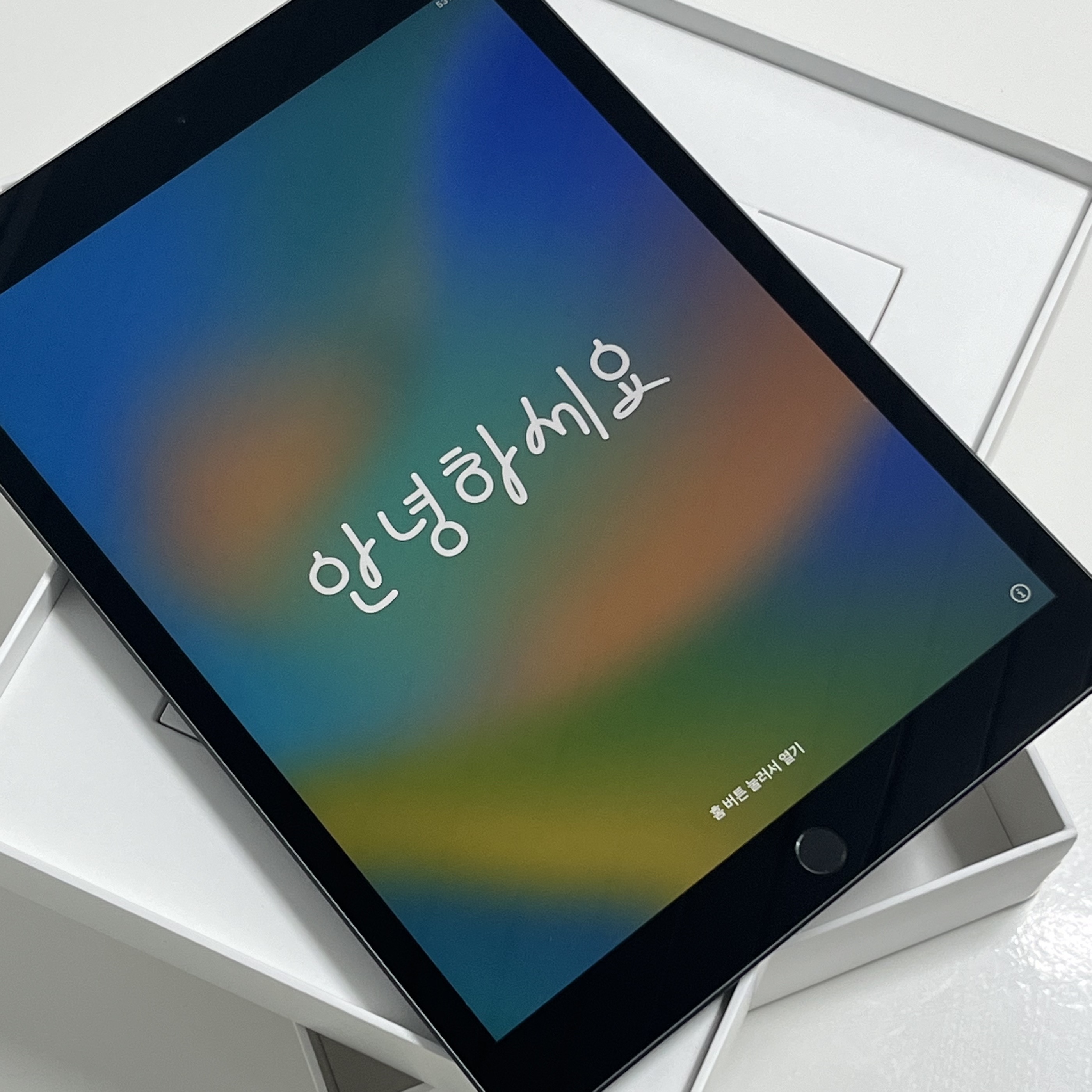 Apple iPad 9th Gen Wifi 64GB Space Gray (Korean Ver.) 착용 스타일