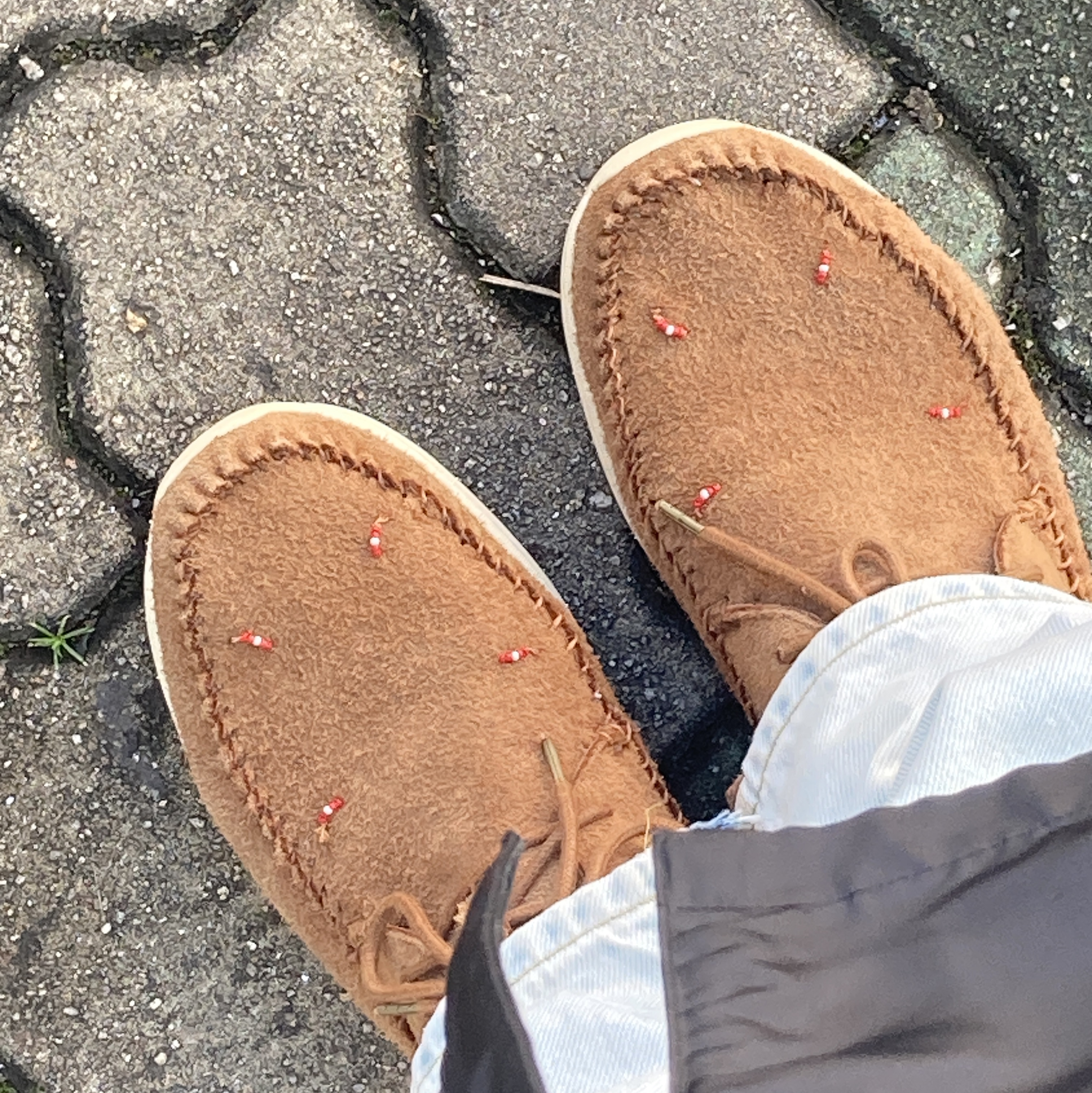 Visvim FBT Lhamo Folk Light Brown - 23SS 착용 스타일 - 1