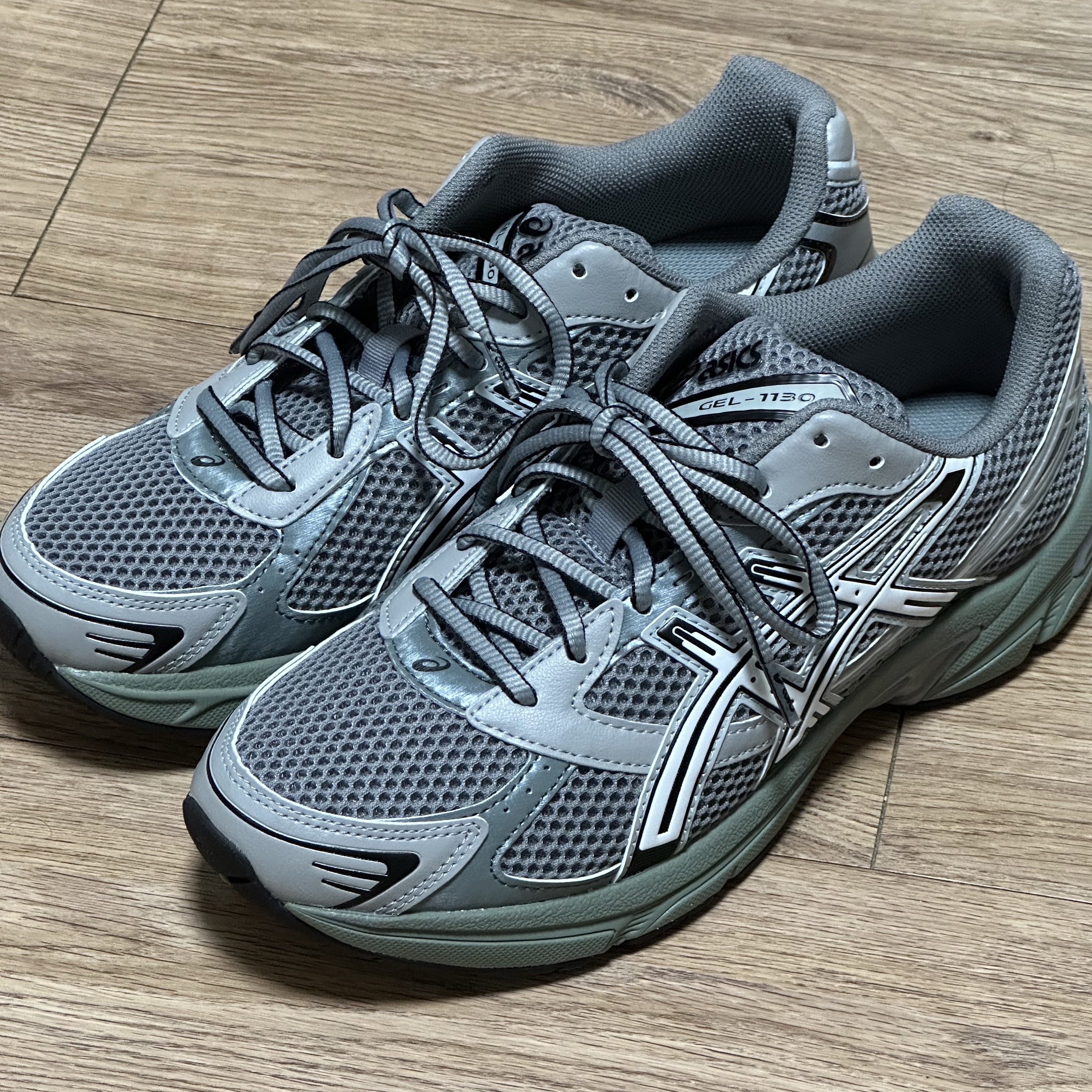 Asics Gel-1130 Wild Dove White - Folder Exclusive 착용 스타일 - 1