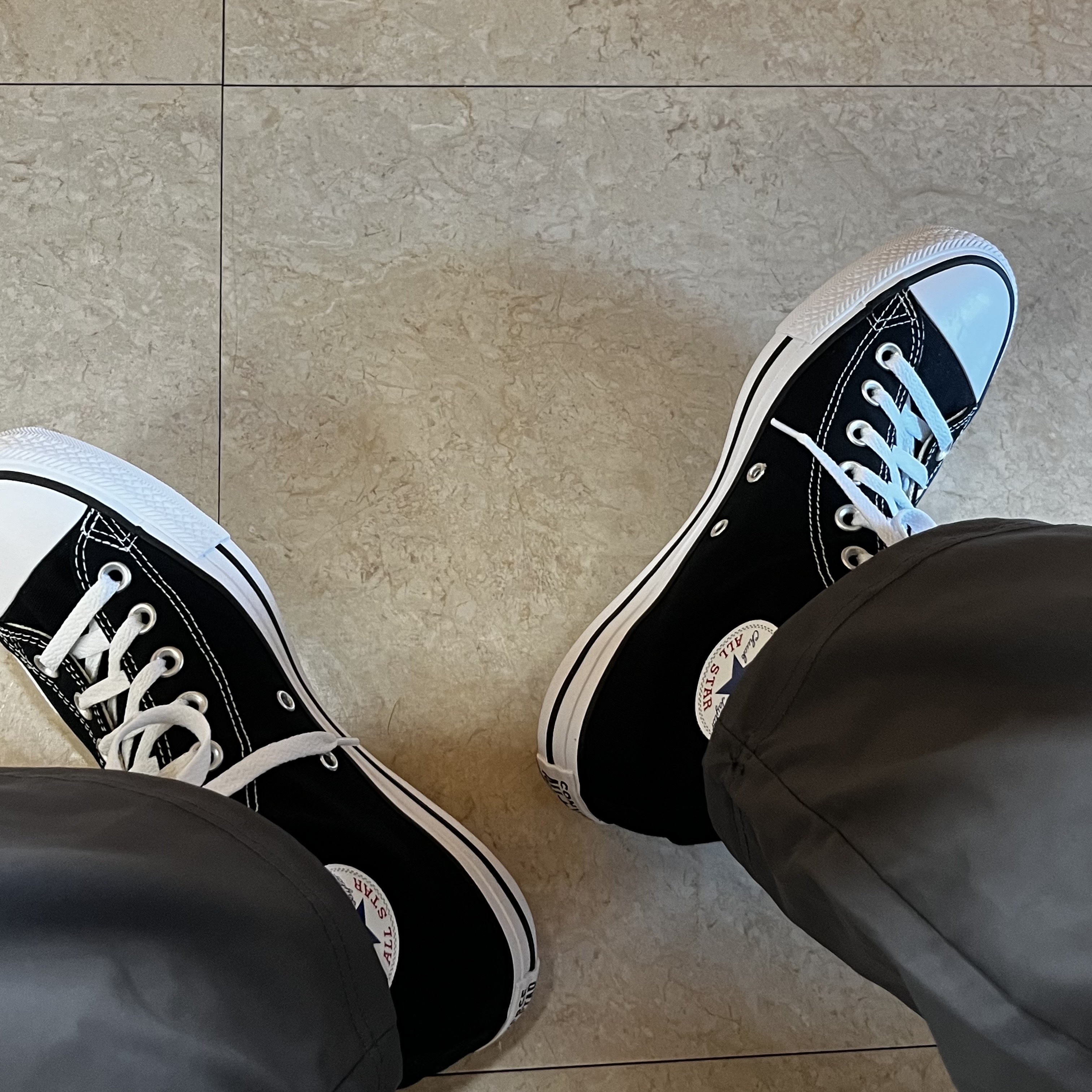 Converse Chuck Taylor All Star Hi Black 착용 스타일
