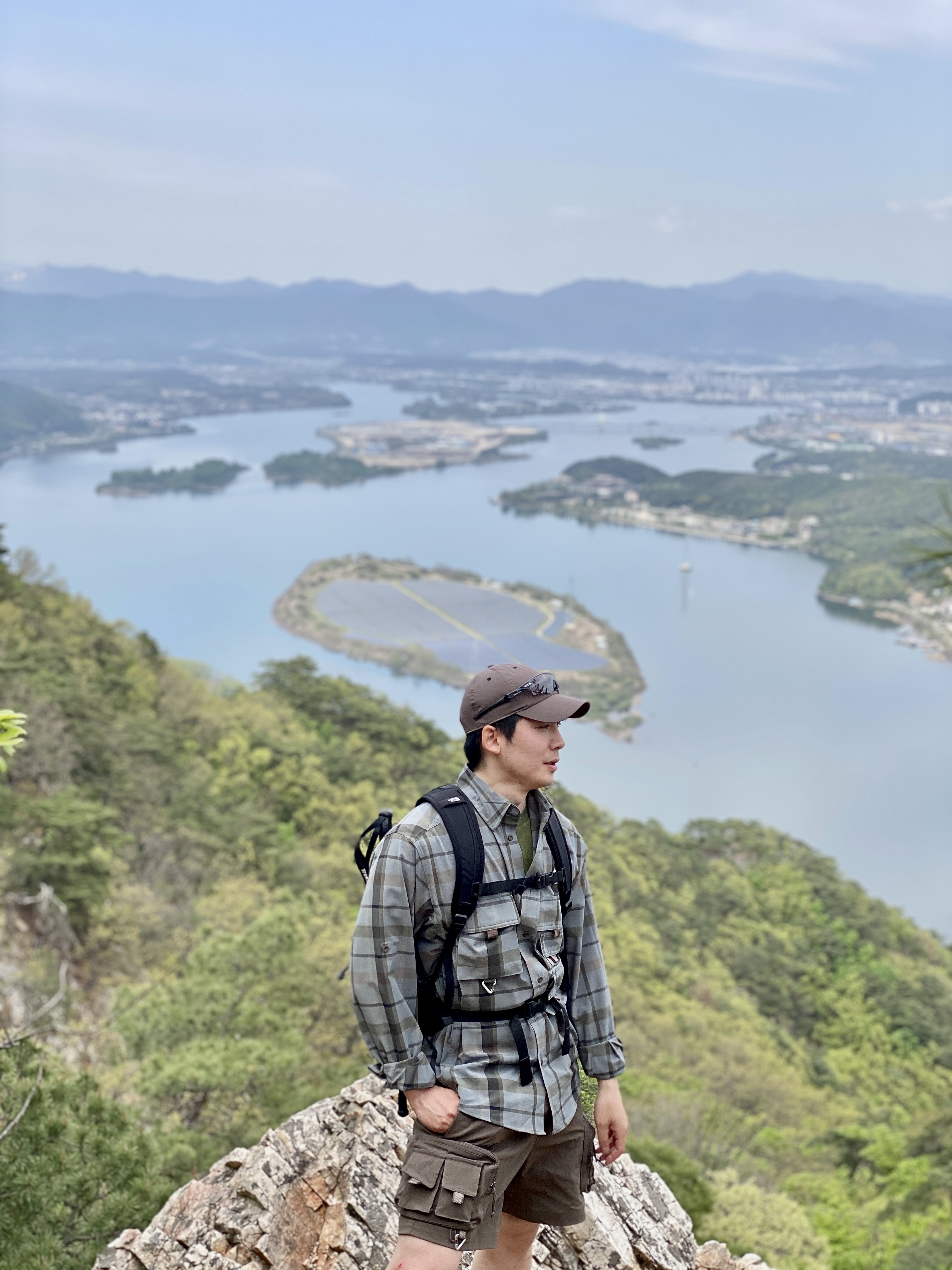 Nike ACG Heritage 86 Cap Ironstone, Nike ACG Dri-Fit UV Devastation Trail Shirt Smoke Grey - Asia 착용 스타일 - 1