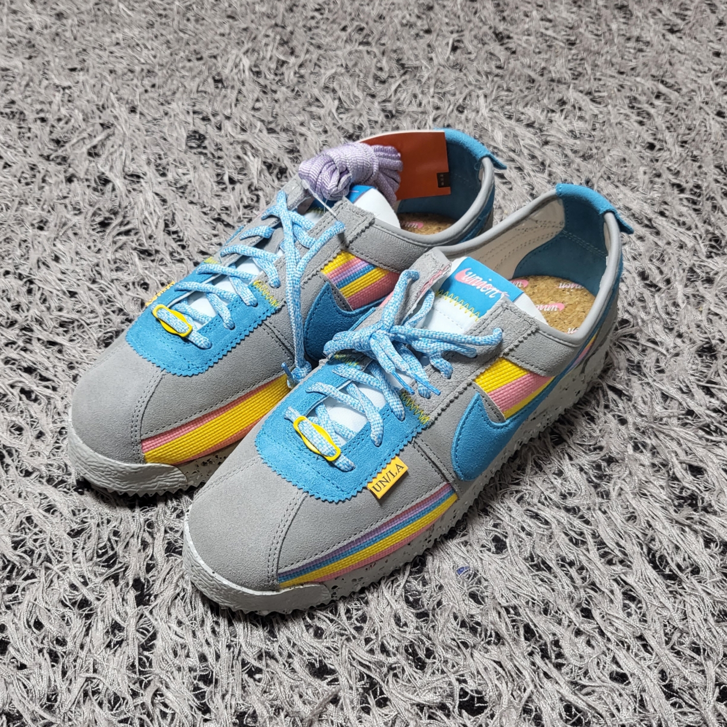 Nike x Union Cortez SP Light Smoke 착용 스타일