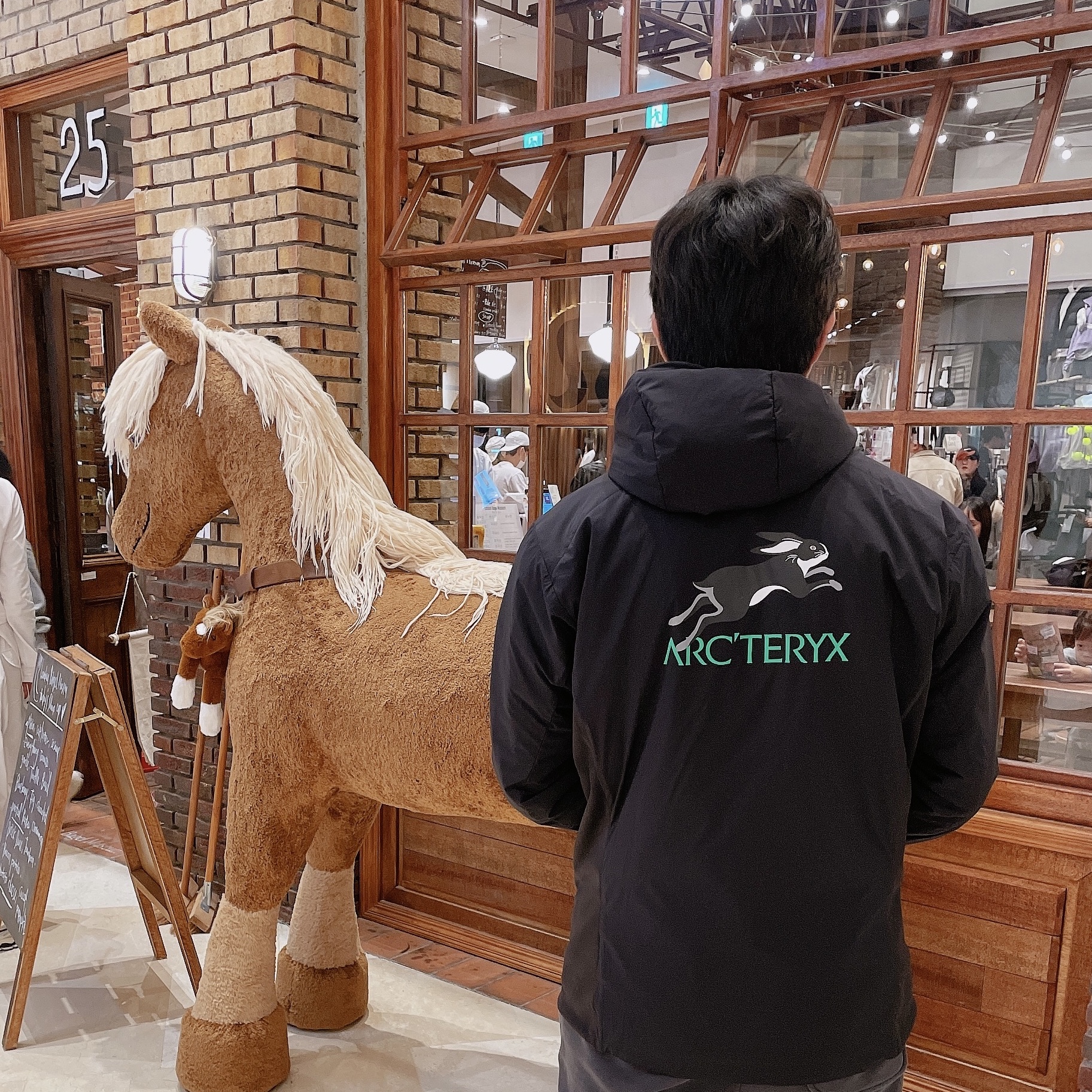 Arc'teryx Lunar New Year Atom LT Hoody Black 착용 스타일
