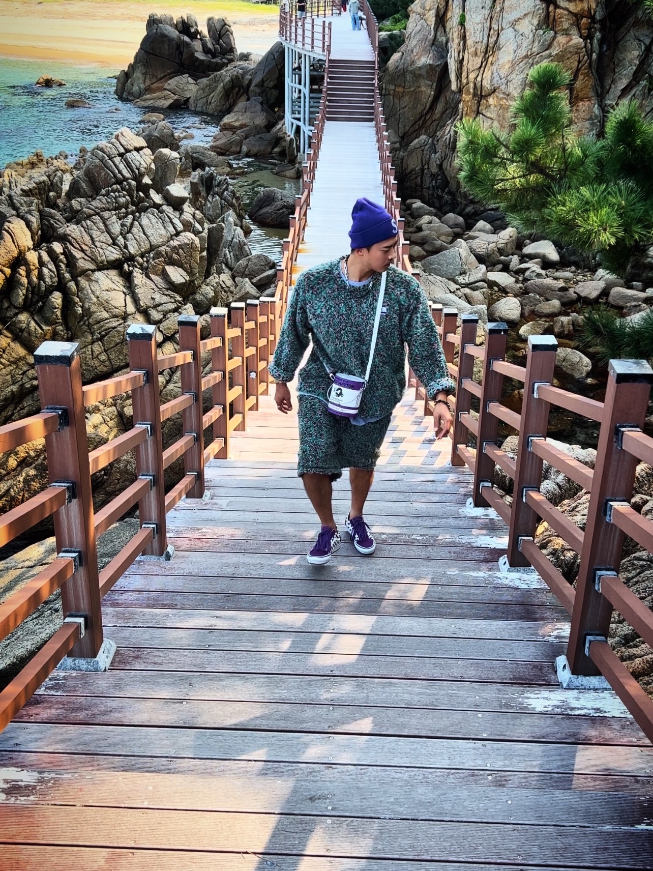 Supreme New Era Swarovski S Logo Beanie Purple - 21SS, Vans x Supreme x Swarovski Old Skool Purple ์ฐฉ์ฉ ์คํ์ผ - 5
