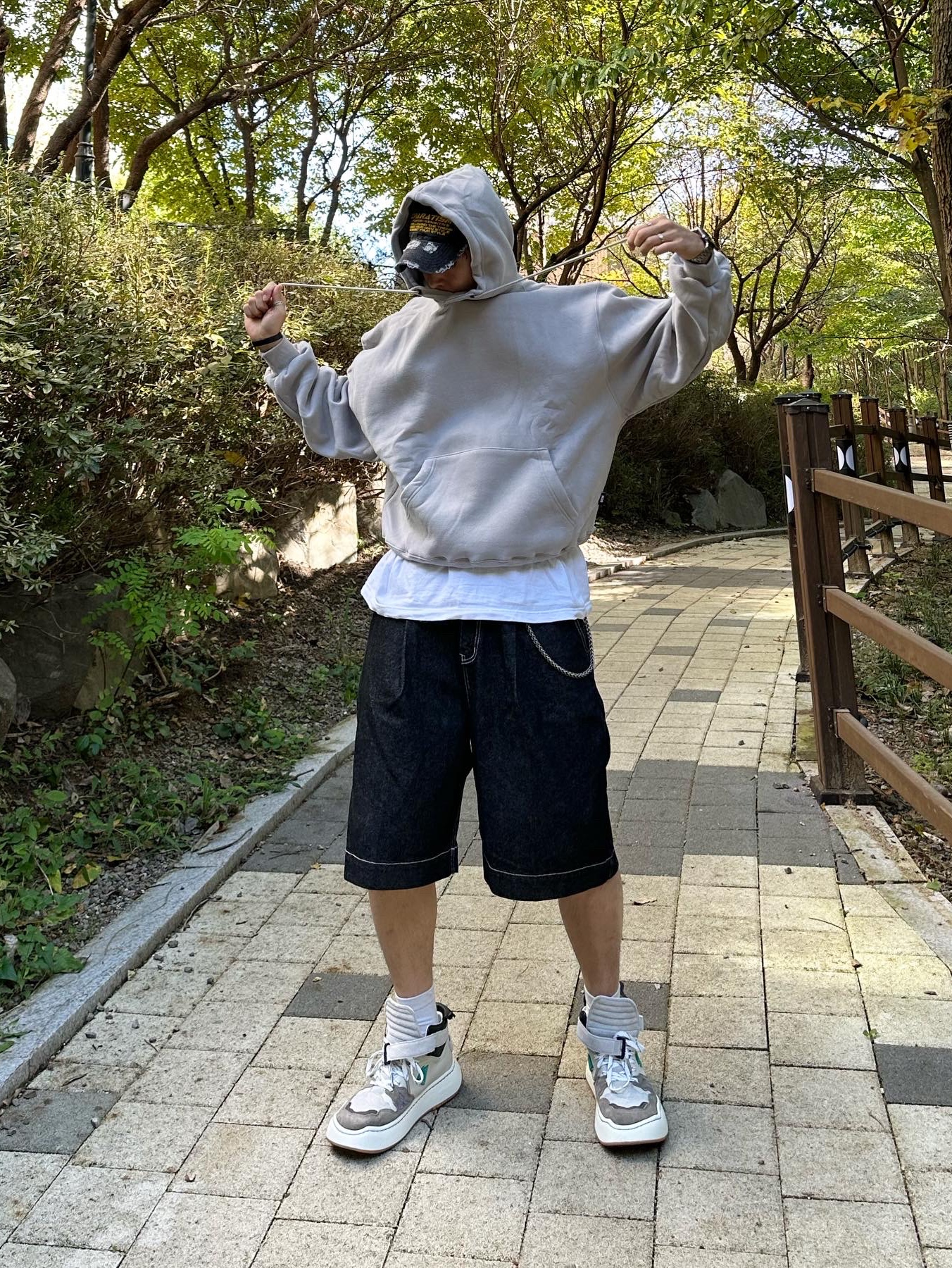 Ader Error Log; Khalif Green 착용 스타일 - 1