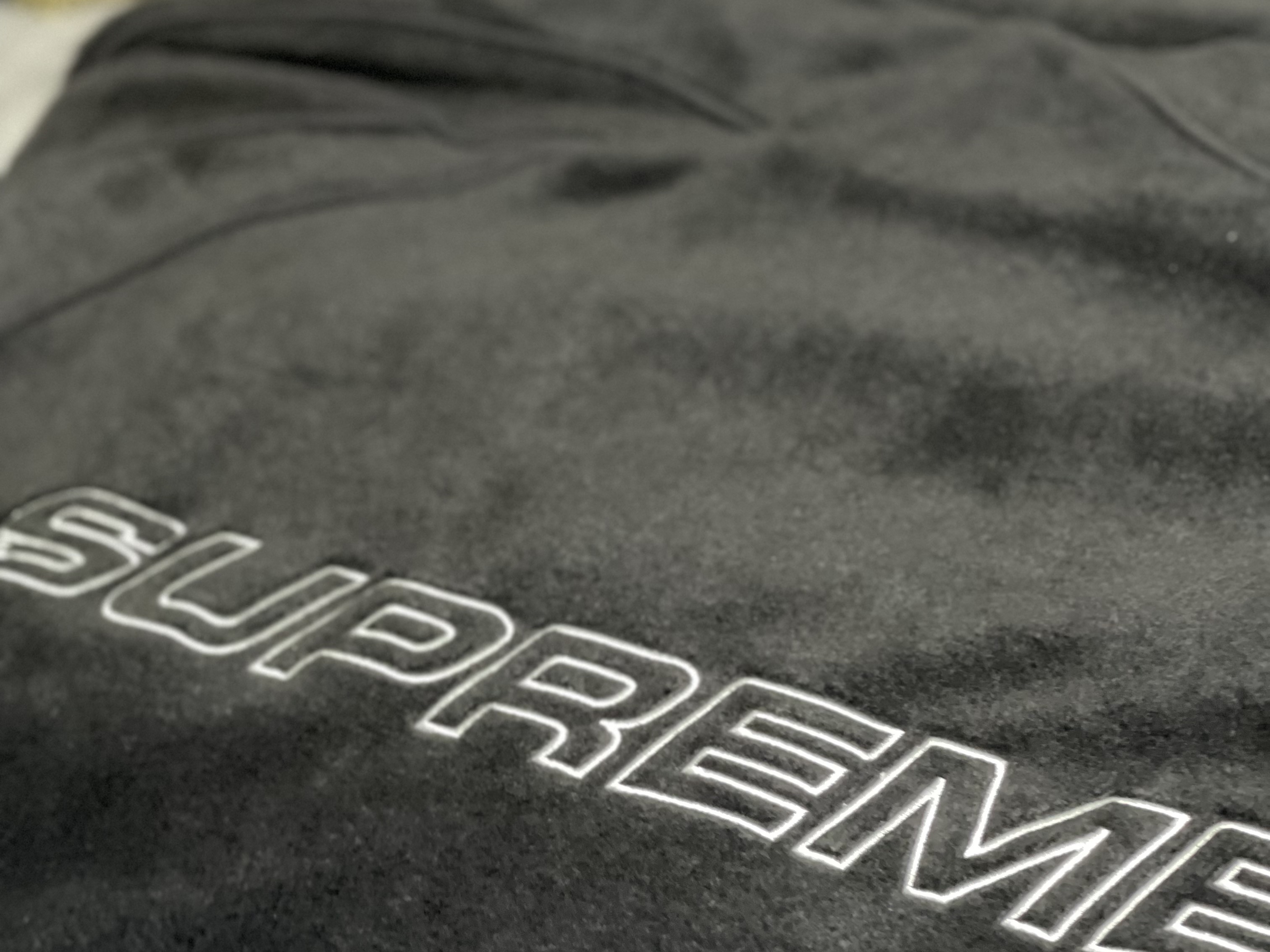 Supreme Racing Fleece Jacket Black - 23SS 착용 스타일