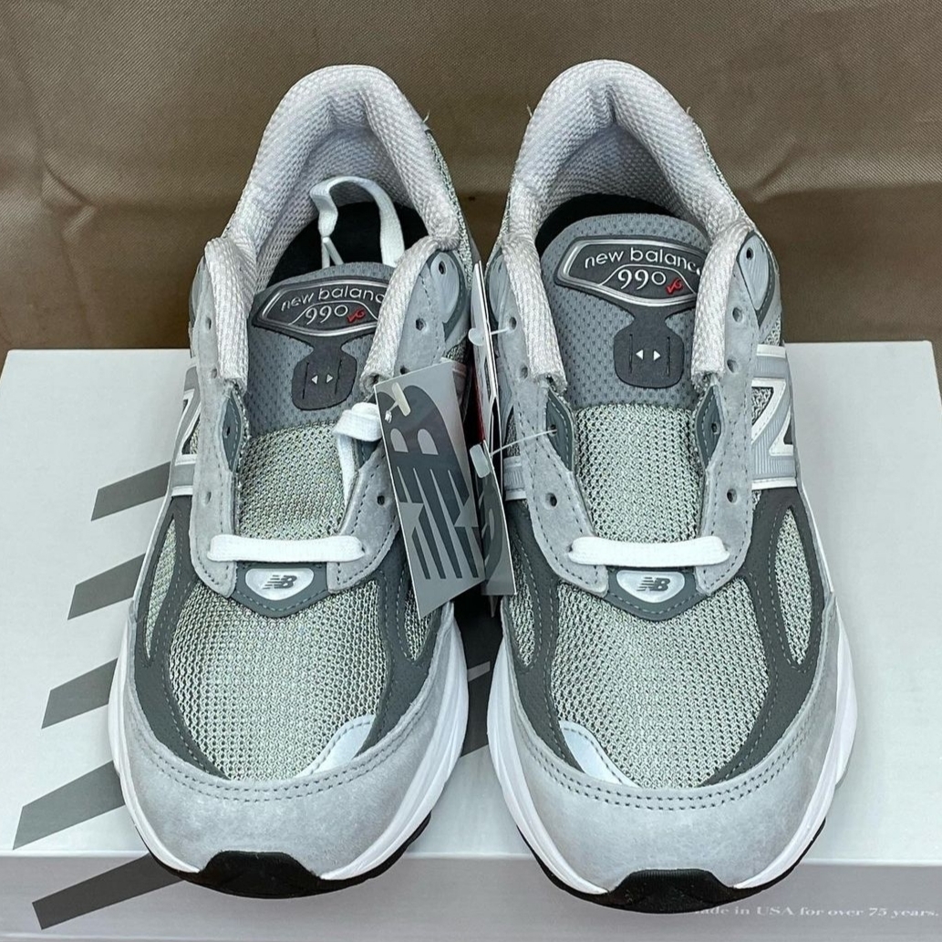 New Balance 990v6 Made in USA Grey - D Standard 착용 스타일