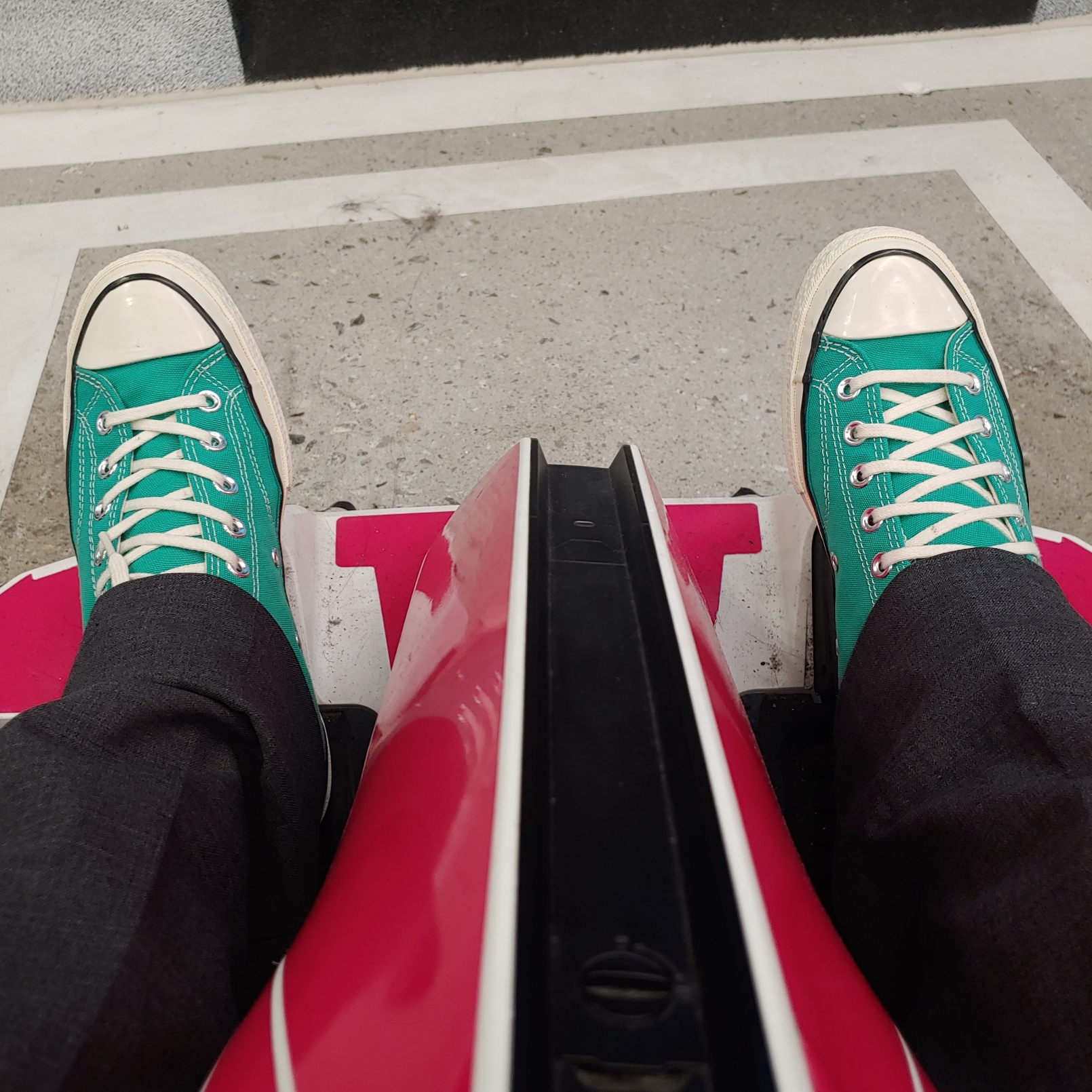 Converse Chuck 70 High Court Green 착용 스타일 - 4