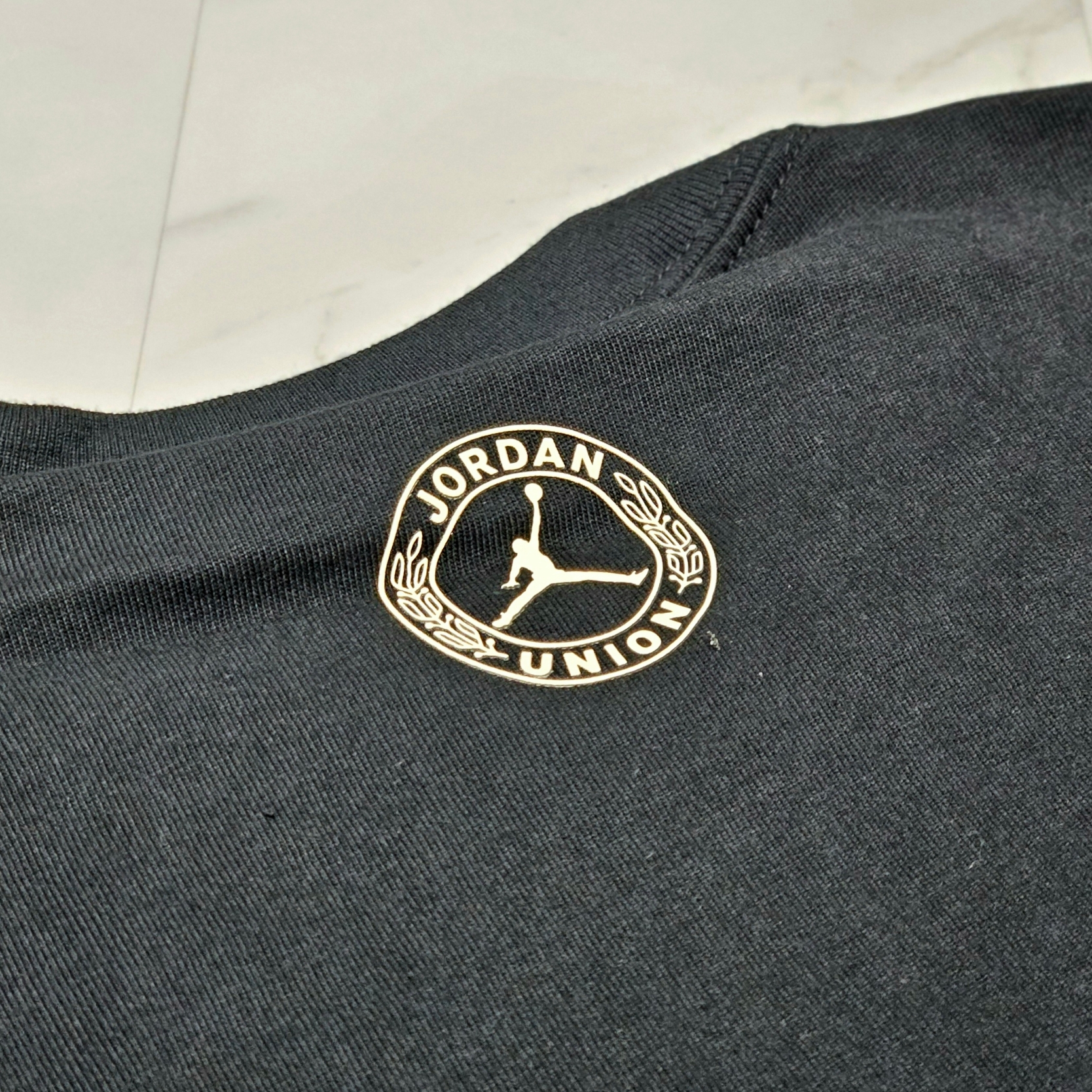 Jordan x Union Long Sleeve T-Shirt Black - US/EU 착용 스타일 - 9