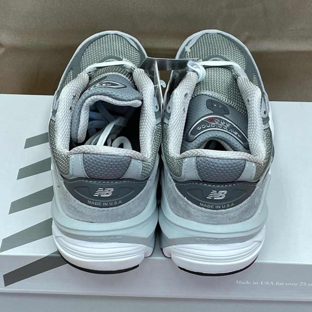 New Balance 990v6 Made in USA Grey - D Standard 착용 스타일