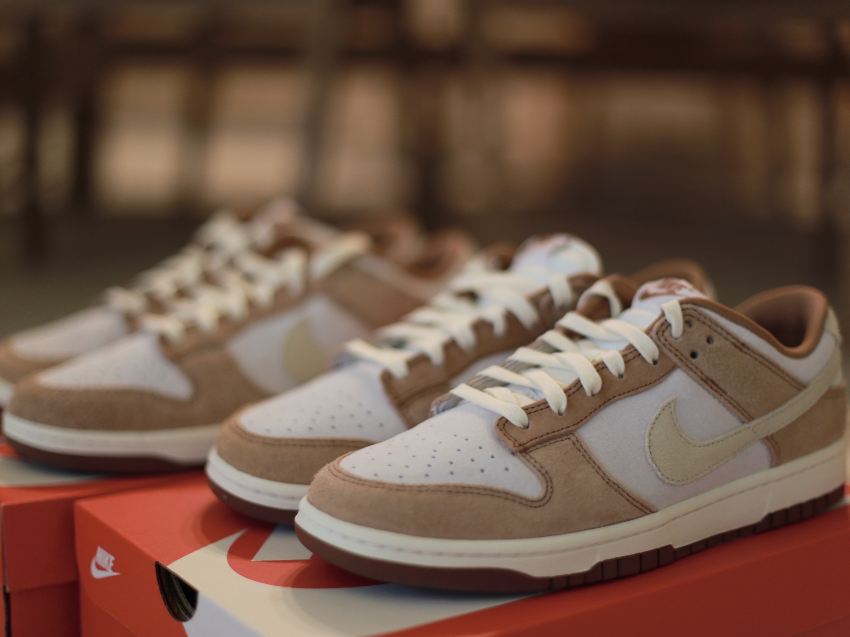 Nike Dunk Low Pro Premium Medium Curry 착용 스타일 - 2