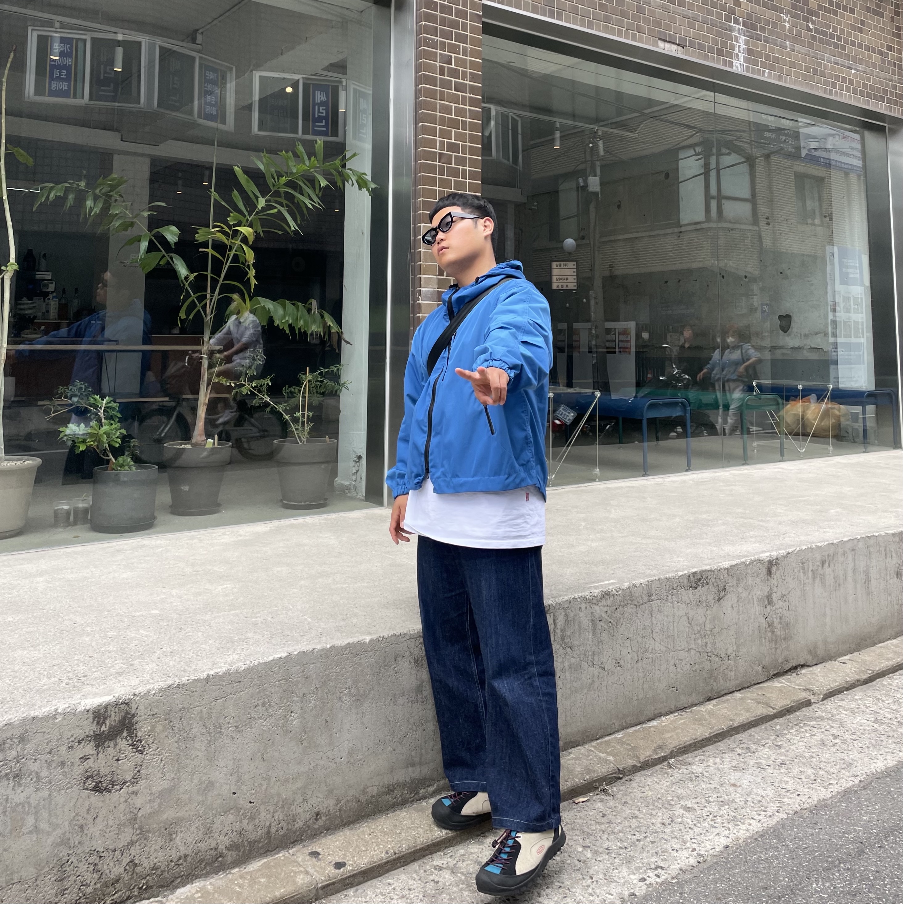 Keen Jasper Rocks SP Sneakers Beige 착용 스타일