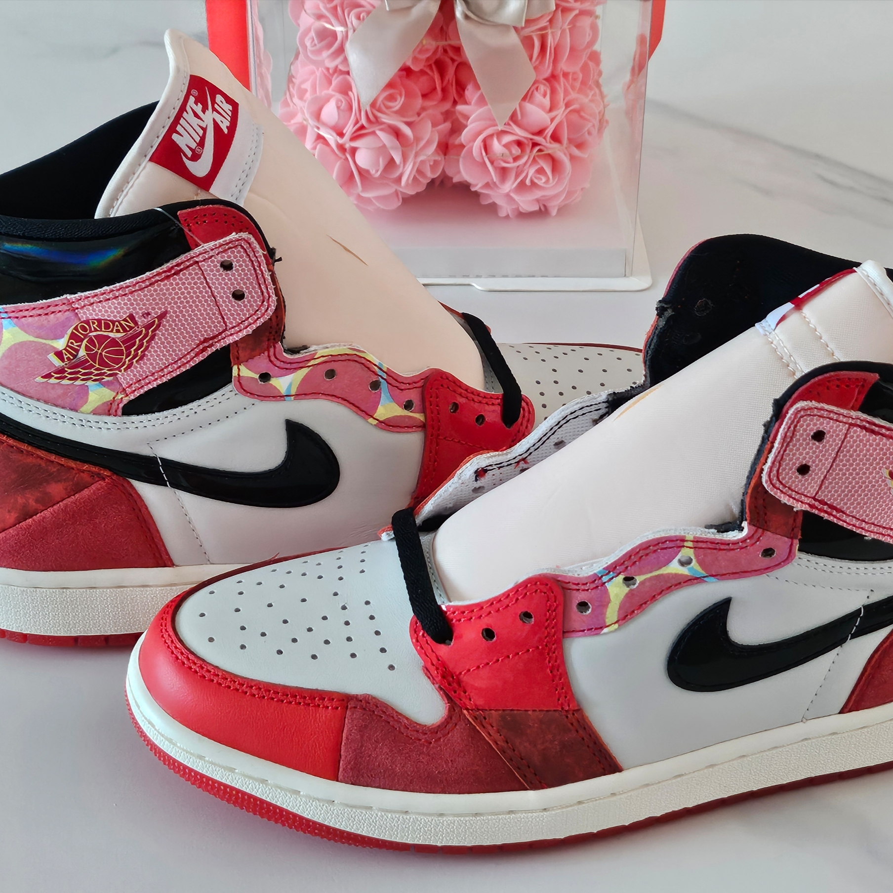 Jordan 1 Retro High Spider-Man Next Chapter 착용 스타일